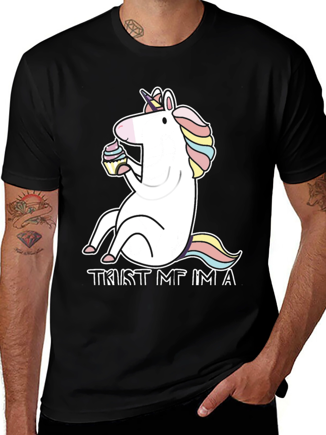 Variant 12 of Trust Me I'm A Unicorn T-Shirt