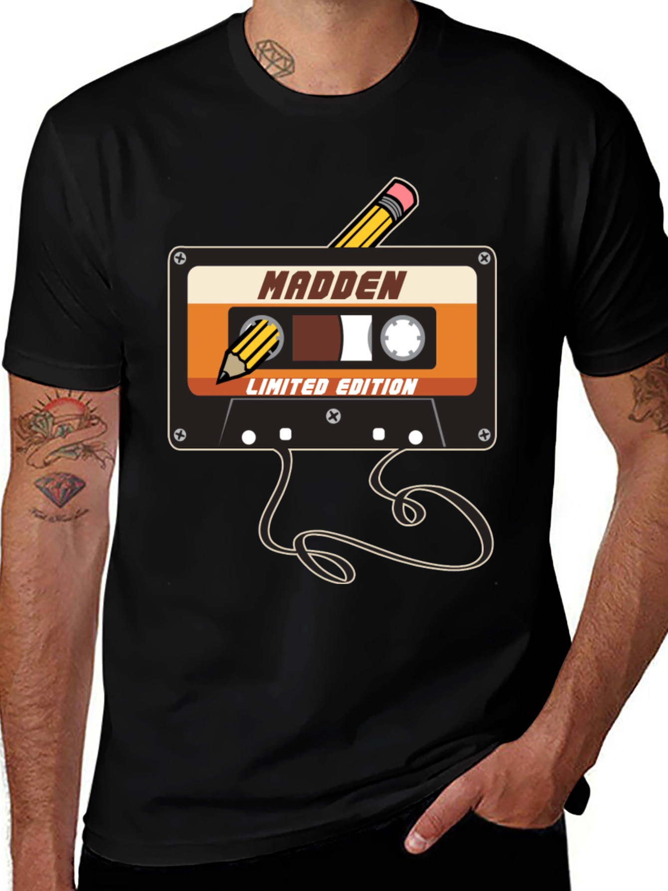 Variant 7 of Madden Limited Edition Cassette Tape T-Shirt