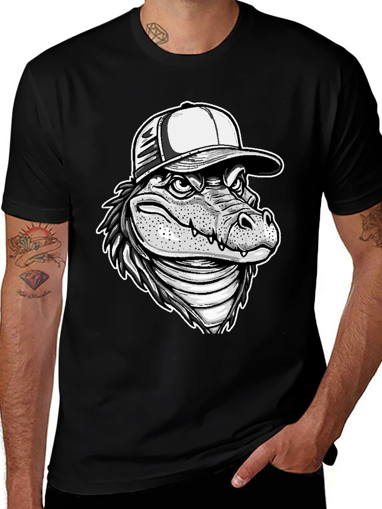 Cool Alligator Graphic Tee
