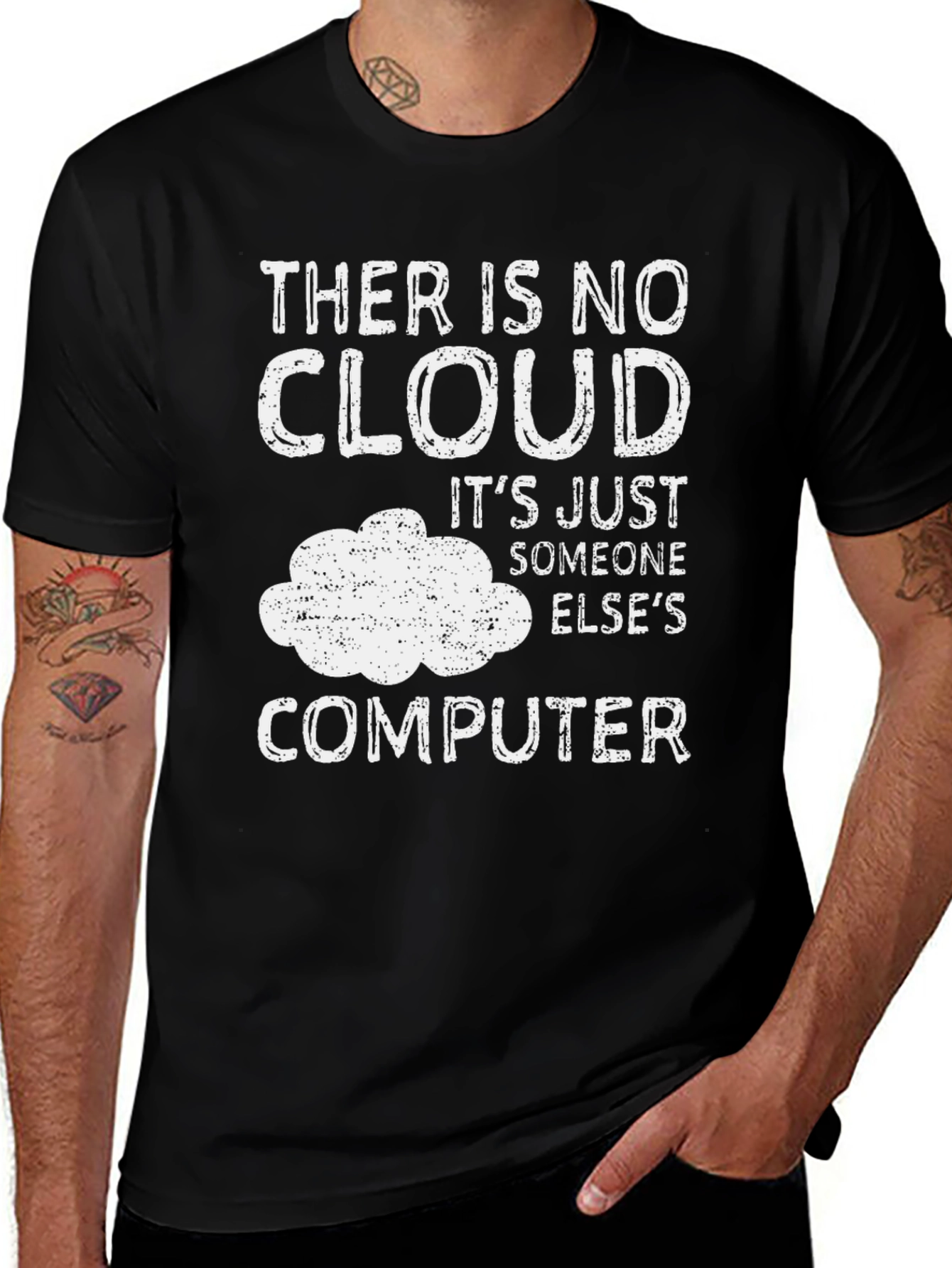 Variant 6 of Funny Cloud Computing T-Shirt - IT Humor