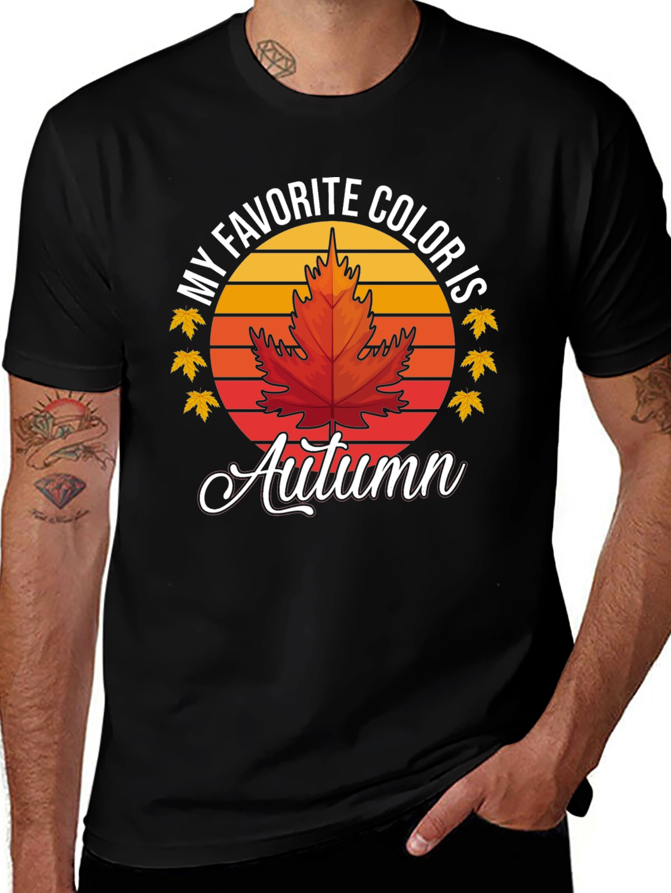 Variant 23 of My Favorite Color Is Autumn T-Shirt