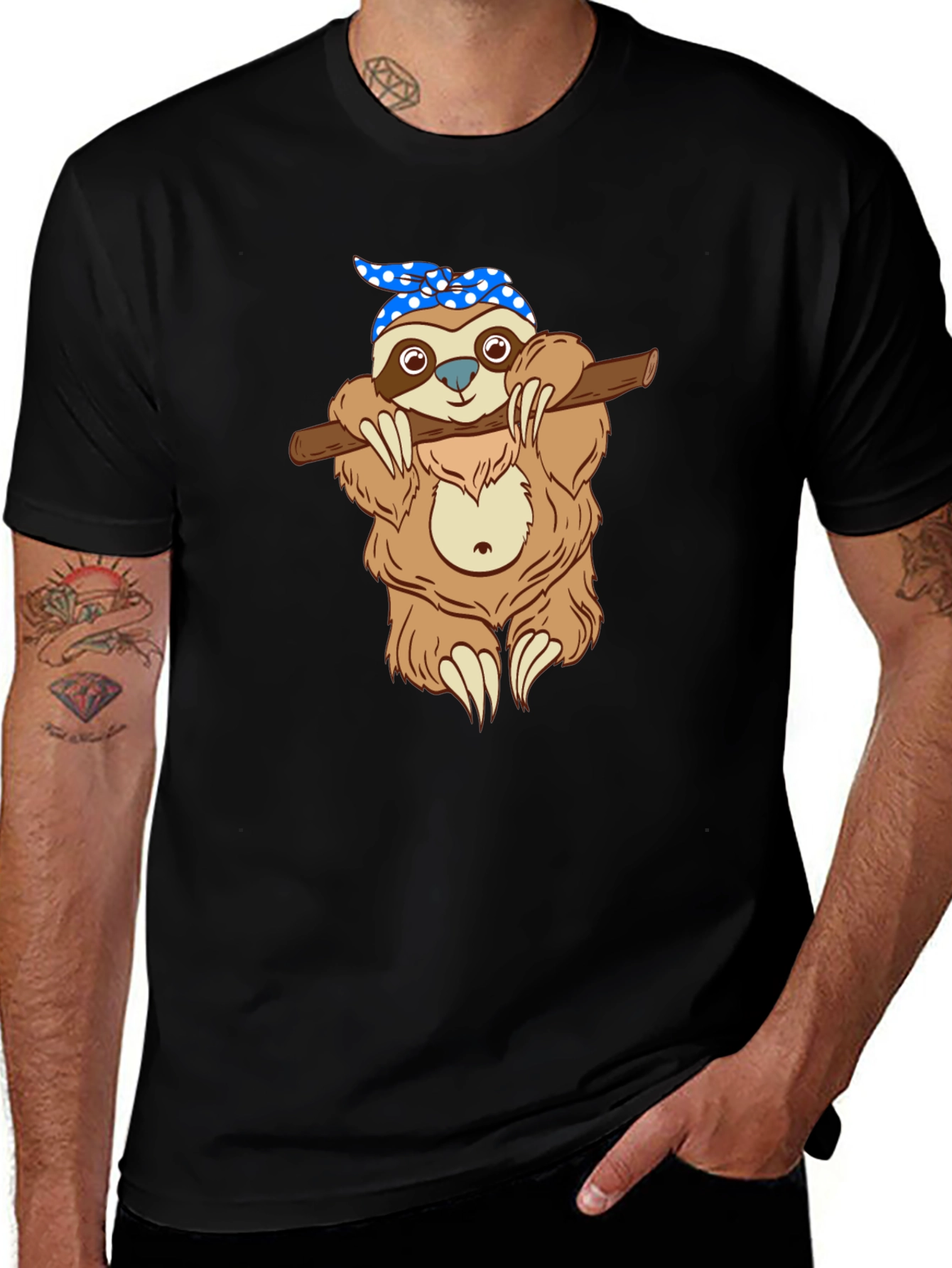 Variant 11 of Cool Sloth Bandit T-Shirt