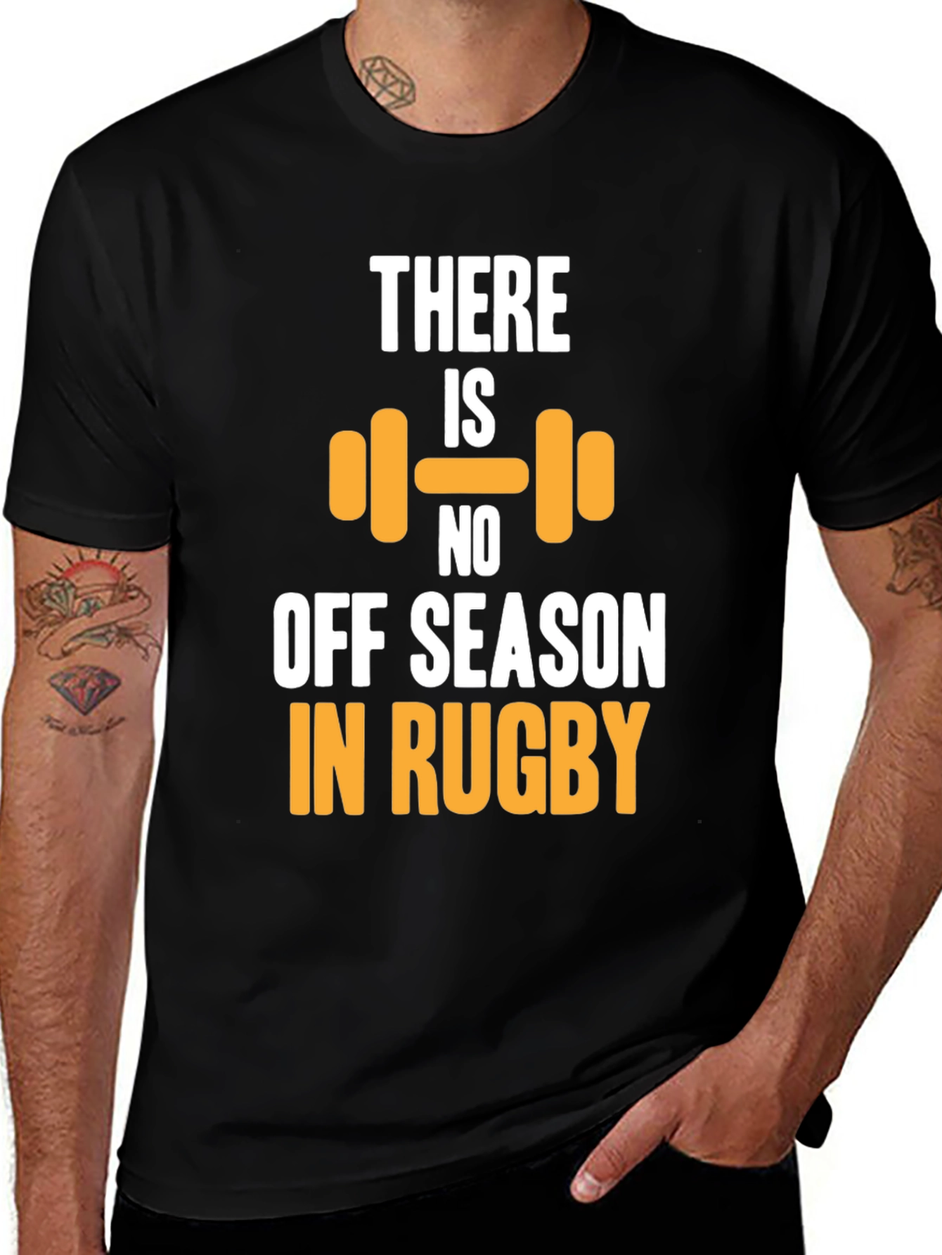 Variant 29 of Rugby Off-Season T-Shirt - Gym Motivation