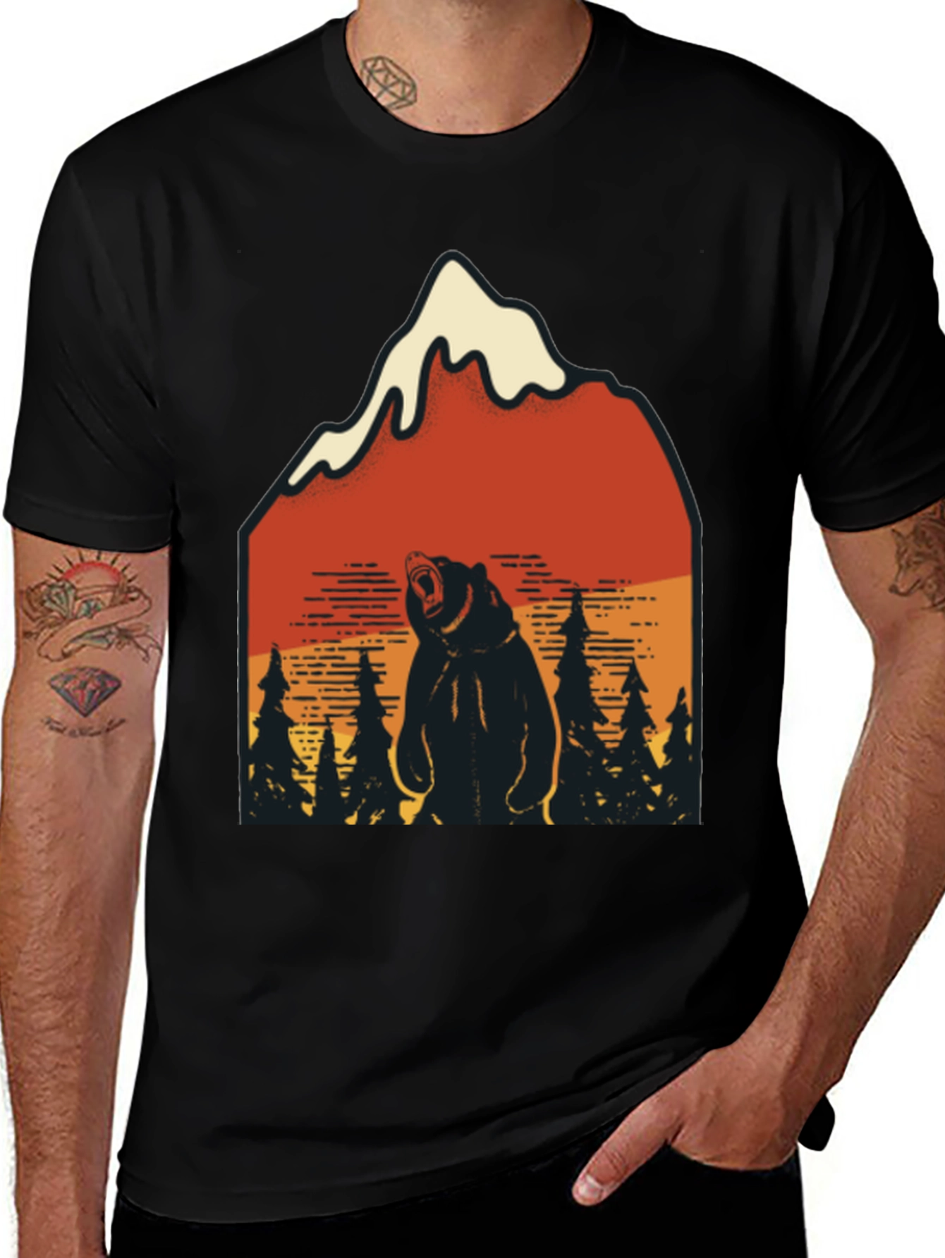 Variant 4 of Bear Mountain Graphic Tee - Adventure Ready