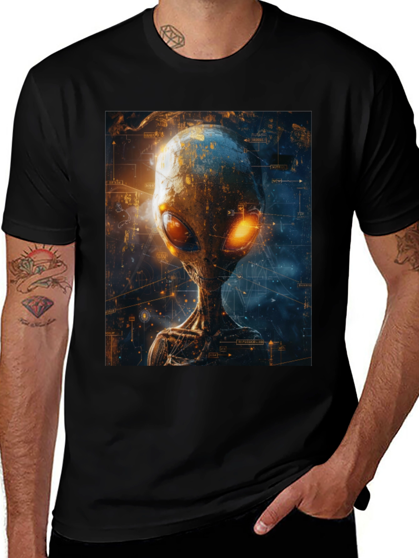 Variant 20 of Alien T-Shirt - Sci-Fi Graphic Tee