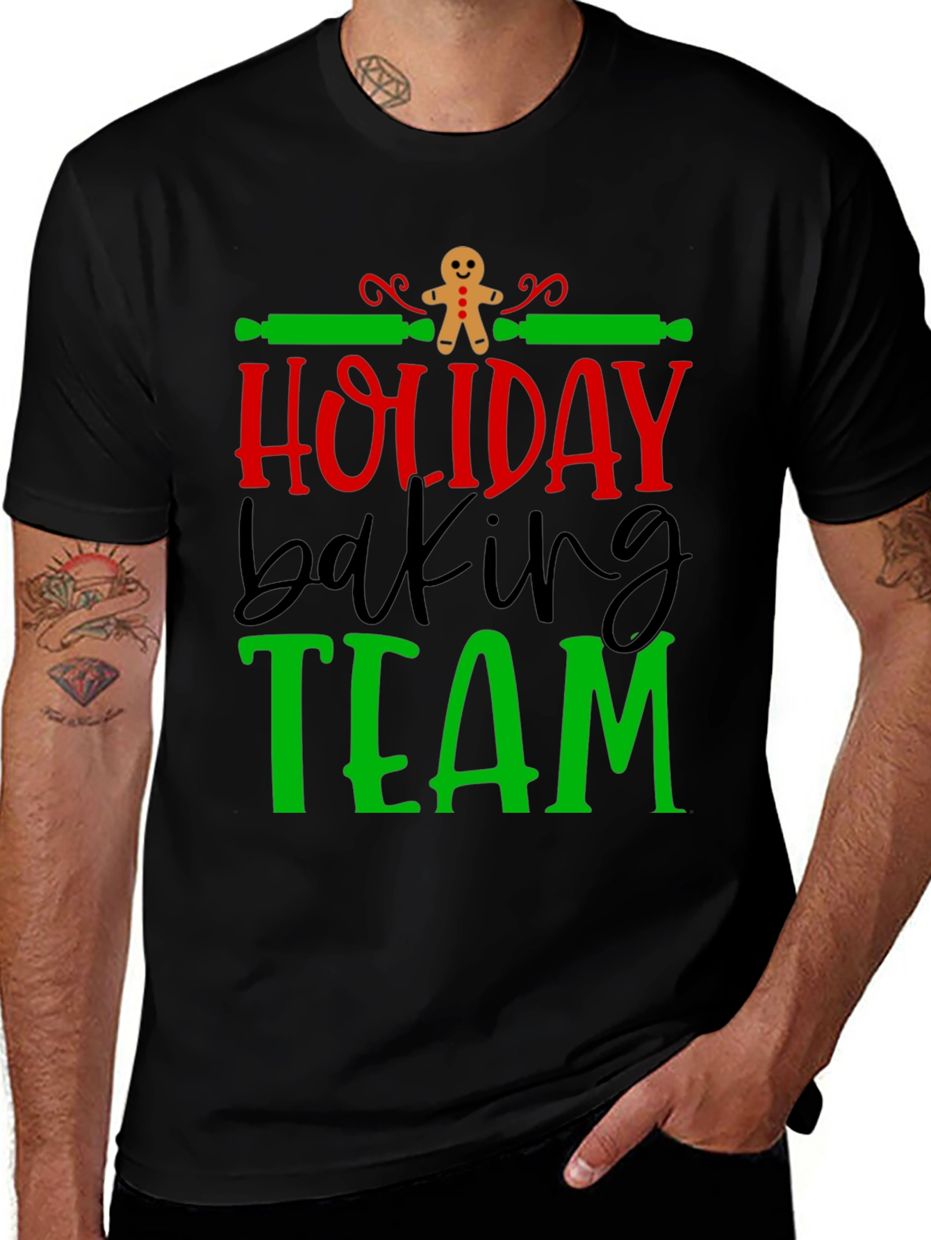 Variant 15 of Holiday Baking Team T-Shirt