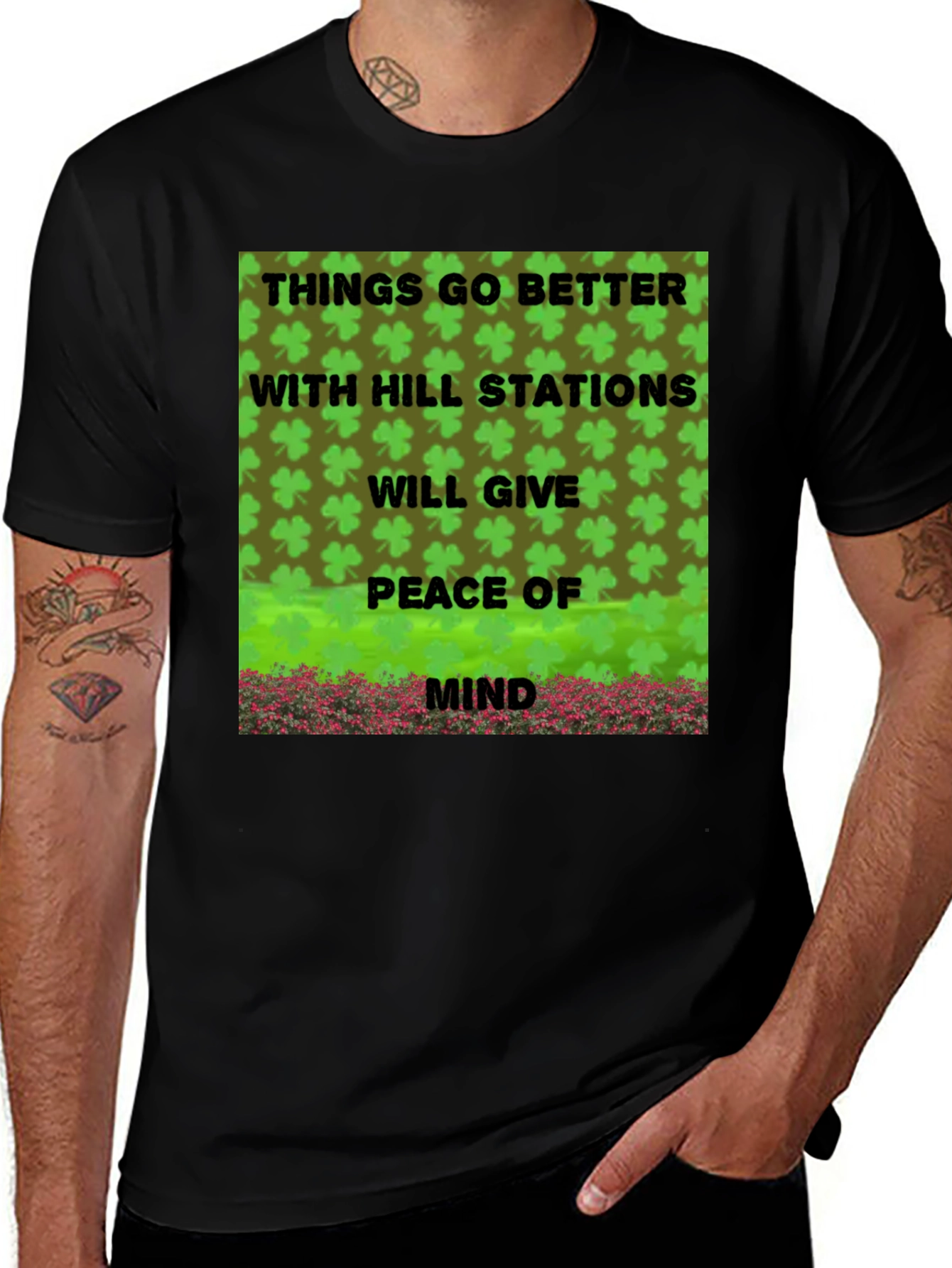 Variant 6 of Hill Stations Peace of Mind T-Shirt