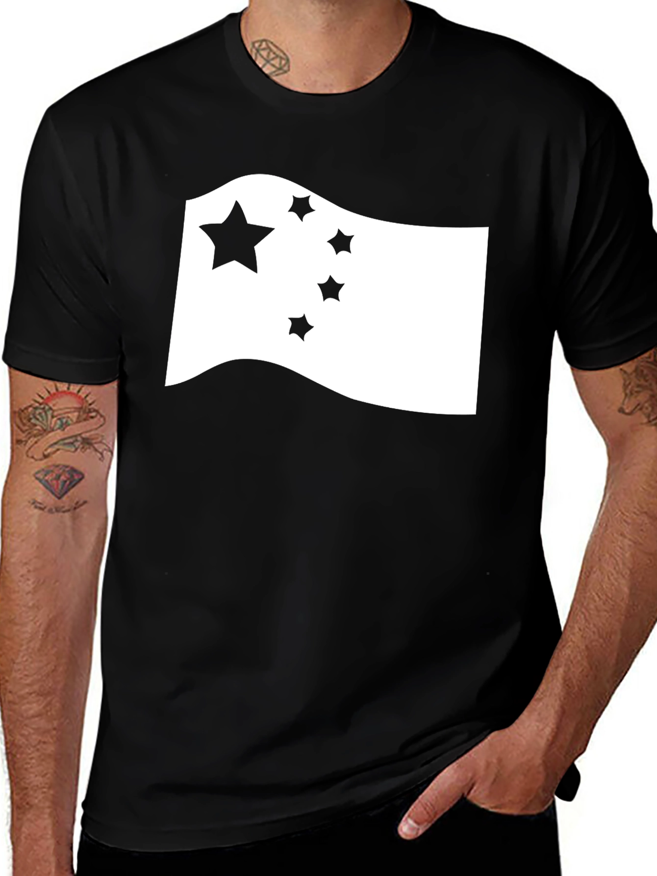 China Flag Graphic Tee - Stylish Cotton T-Shirt