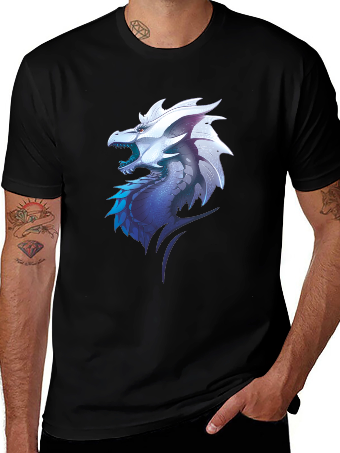 Variant 30 of Dragon Graphic T-Shirt - Bold & Unique Design