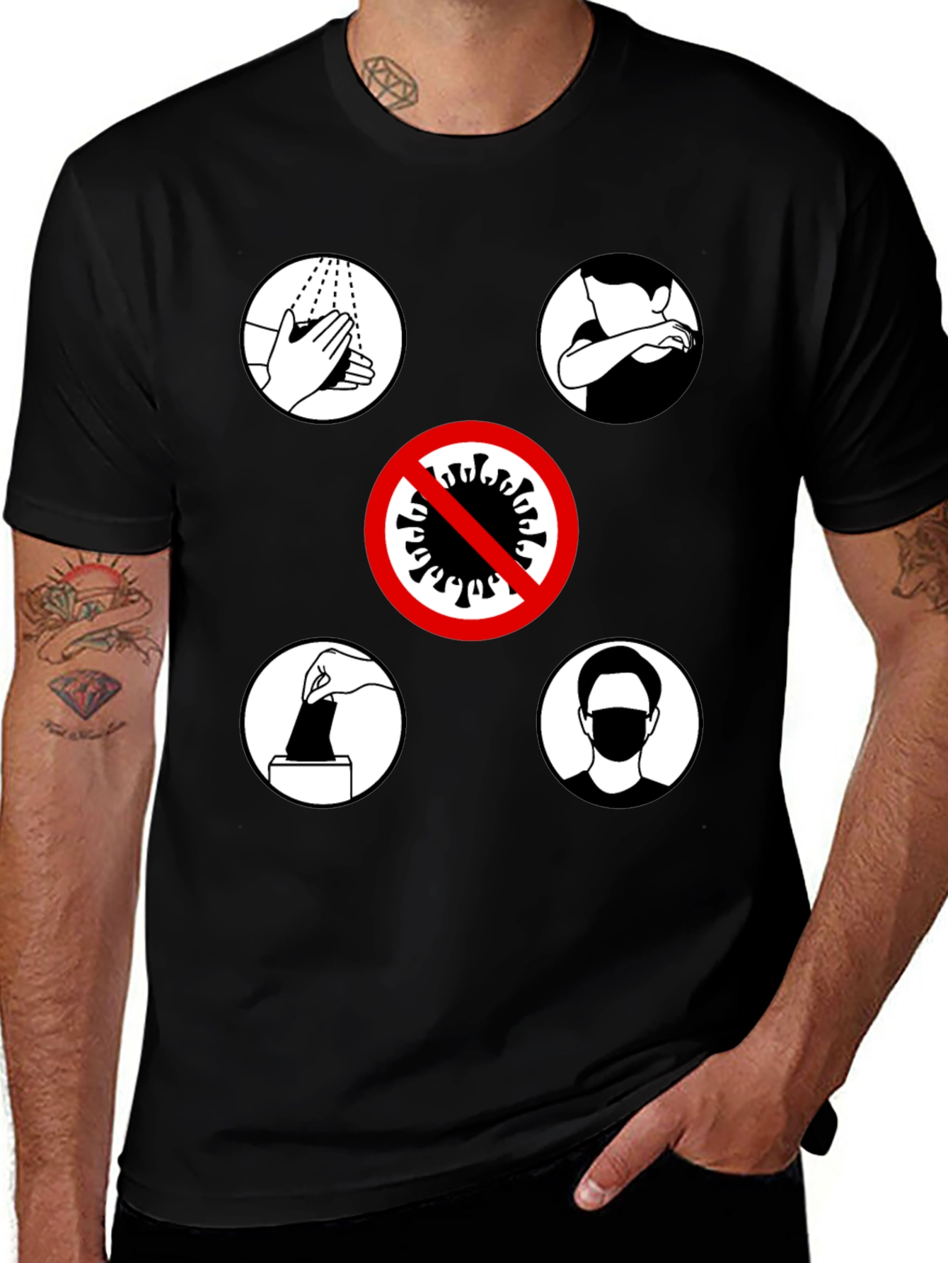 Variant 20 of Anti-Virus Protection T-Shirt