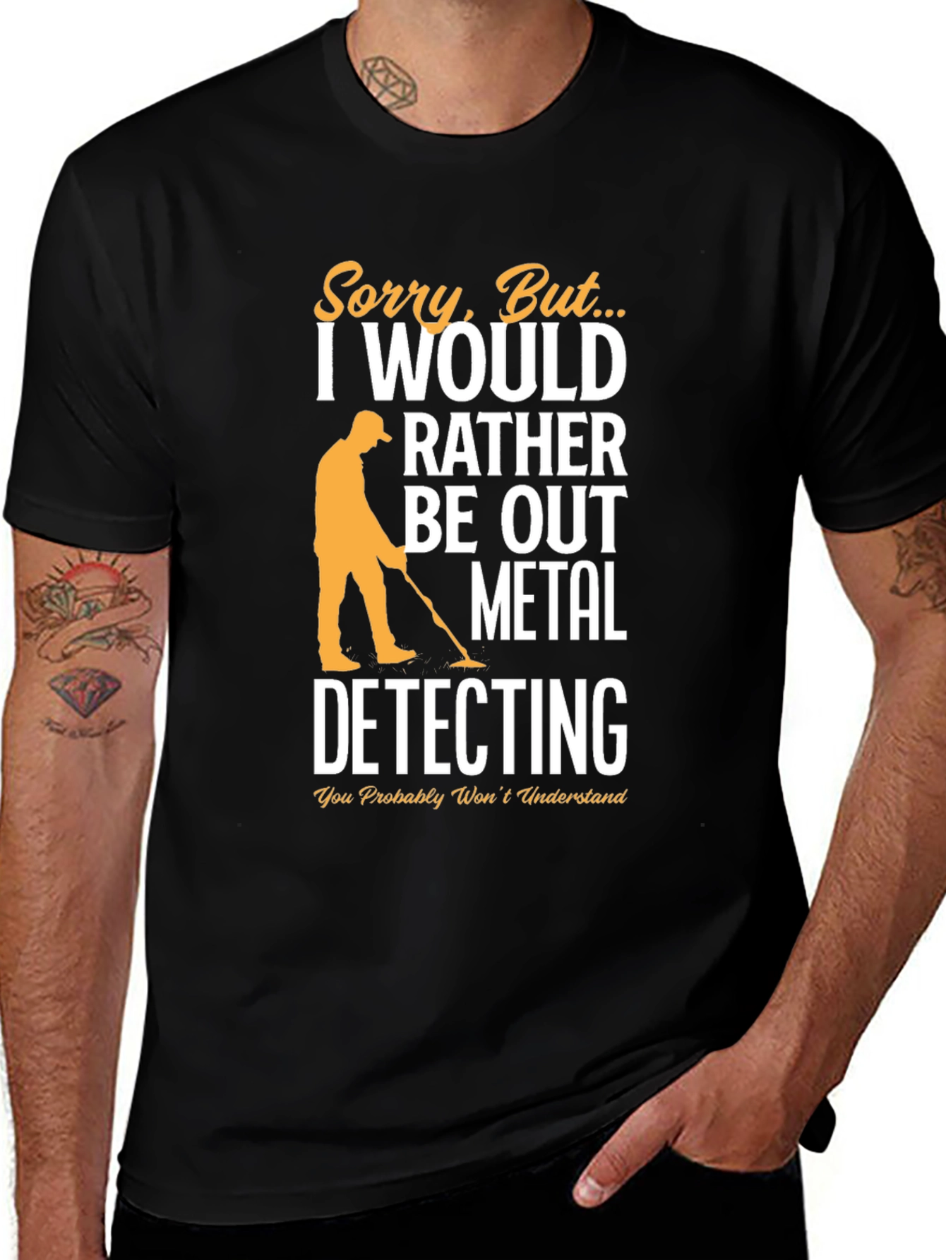 Variant 11 of Metal Detecting T-Shirt -  Funny Hobby Tee