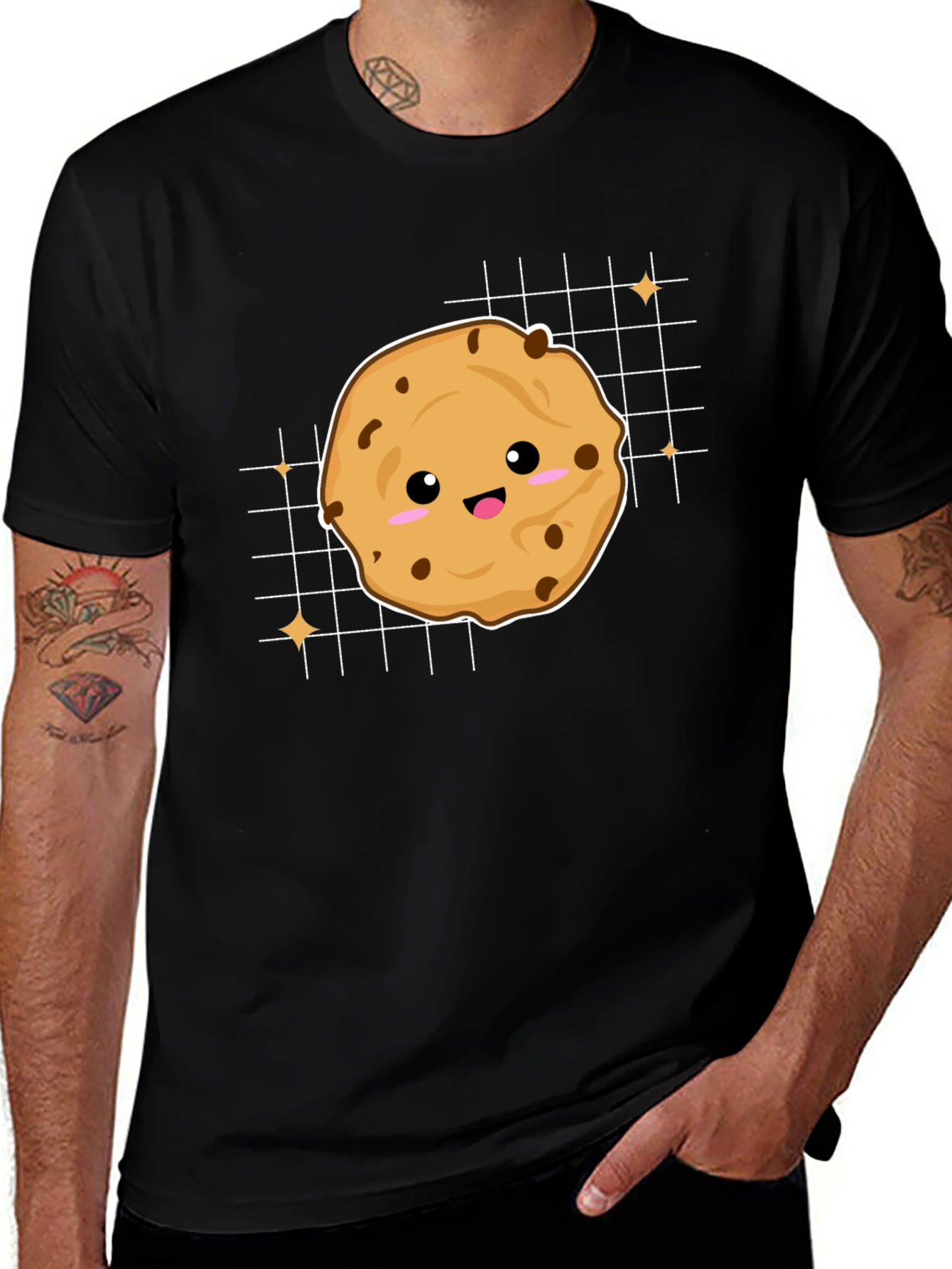 Variant 26 of Cute Cookie Graphic T-Shirt