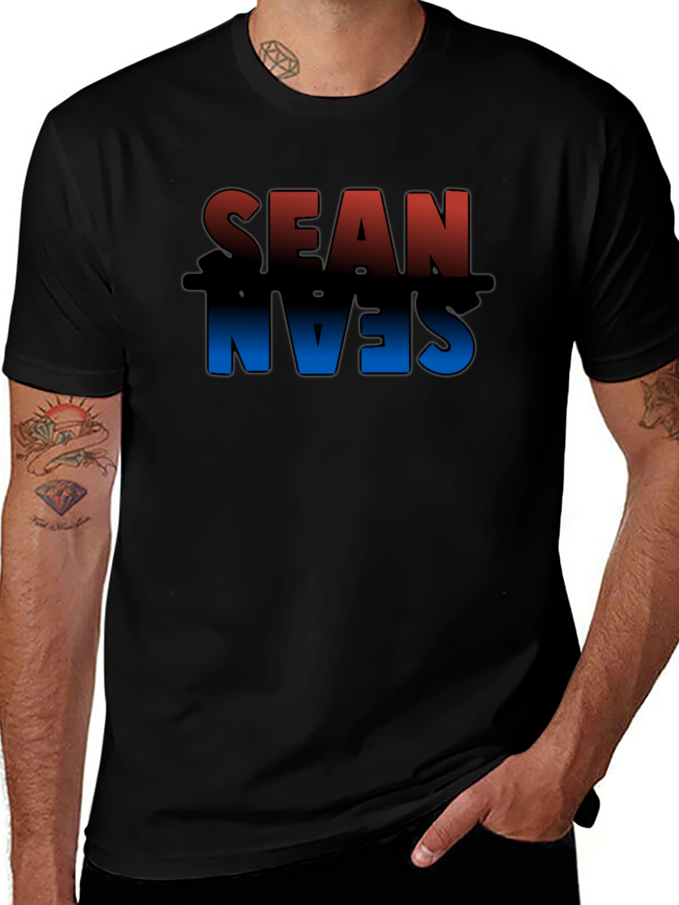 Variant 14 of Sean Name Graphic T-Shirt - Stylish Personalized Tee