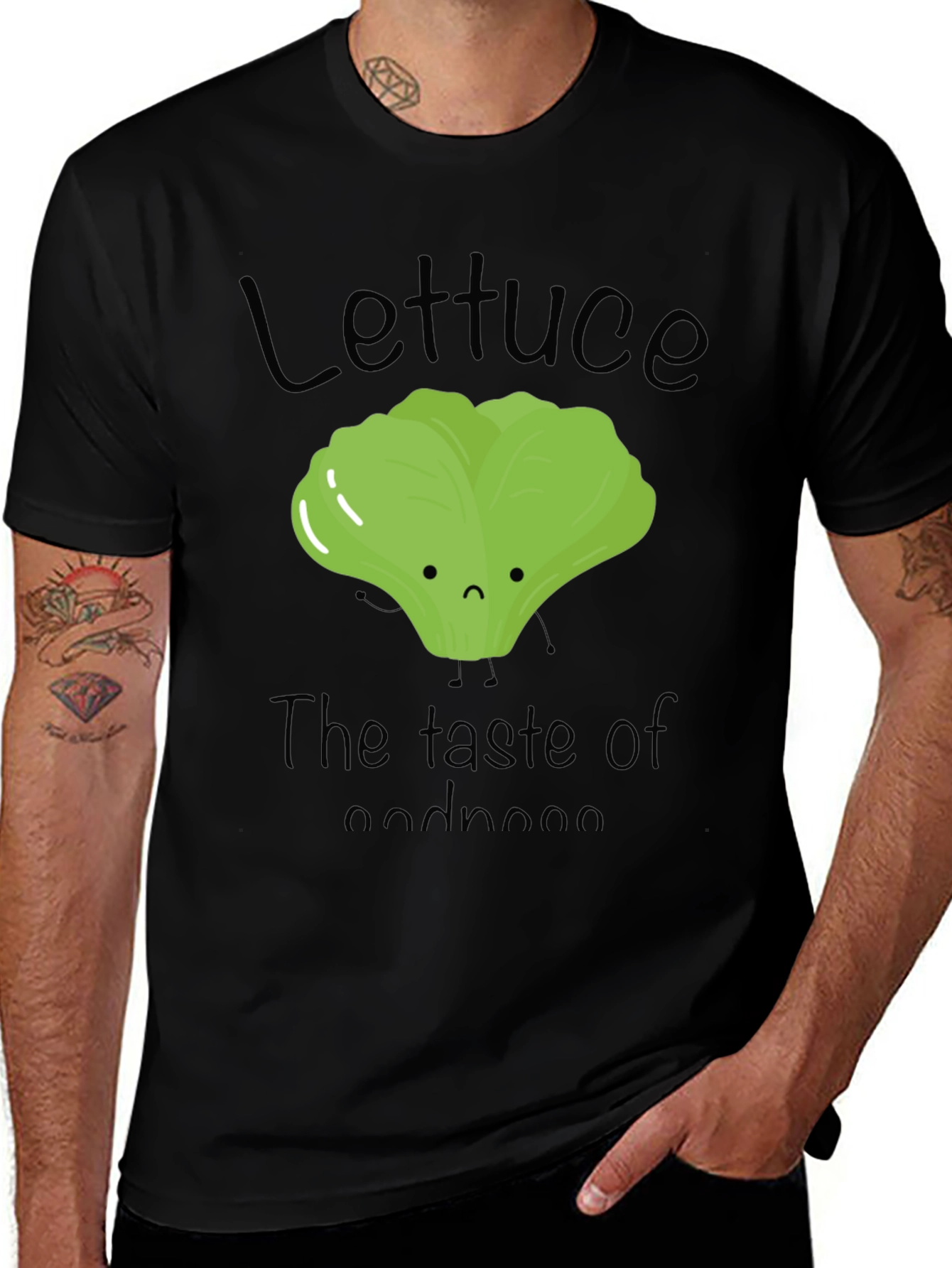 Variant 11 of Lettuce Taste of Sadness Graphic Tee