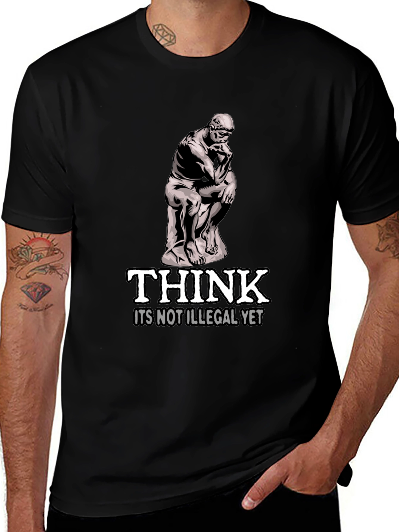 Variant 22 of Think Its Not Illegal Yet - T-Shirt