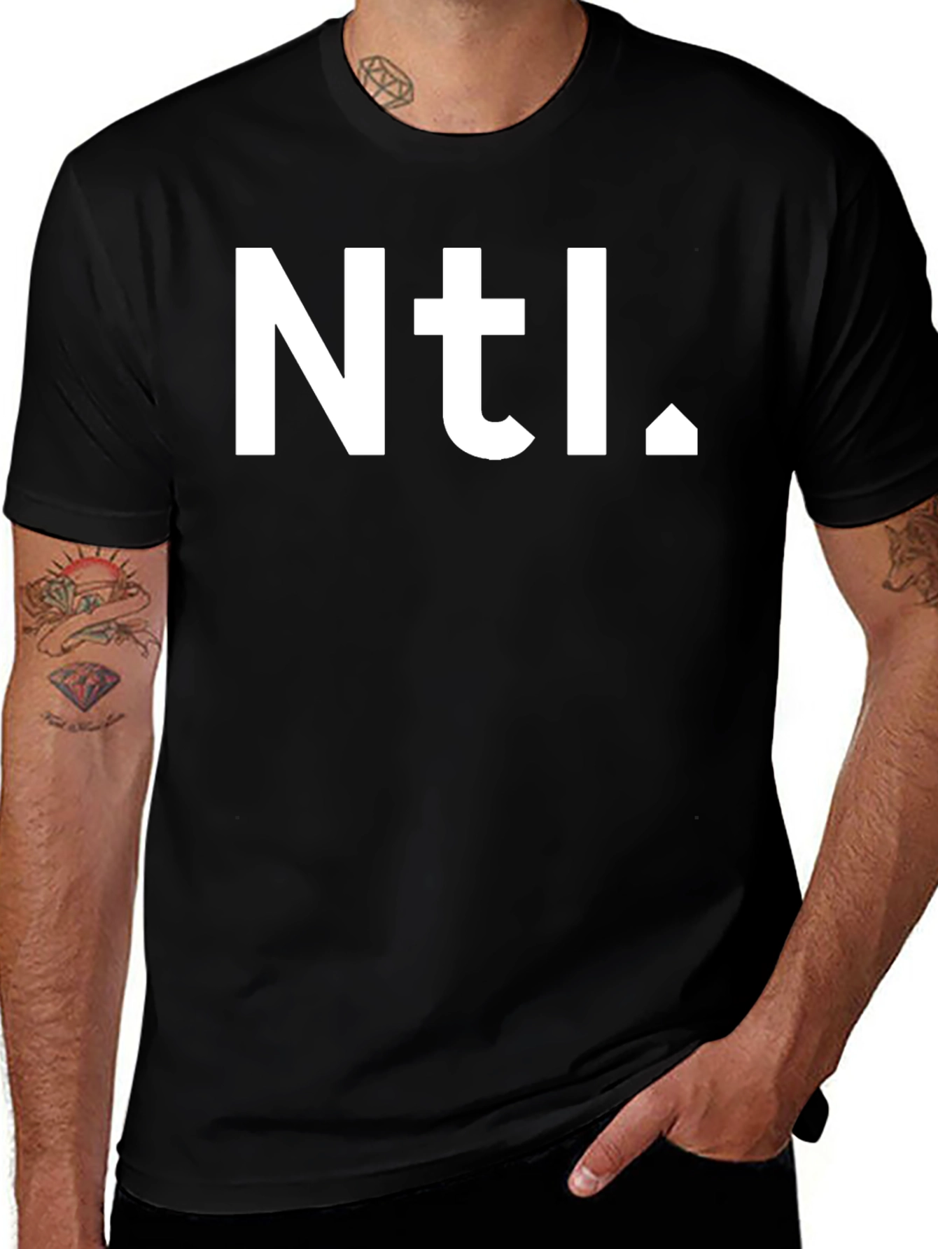 Variant 20 of Ntl. Graphic T-Shirt - Men's Black Tee