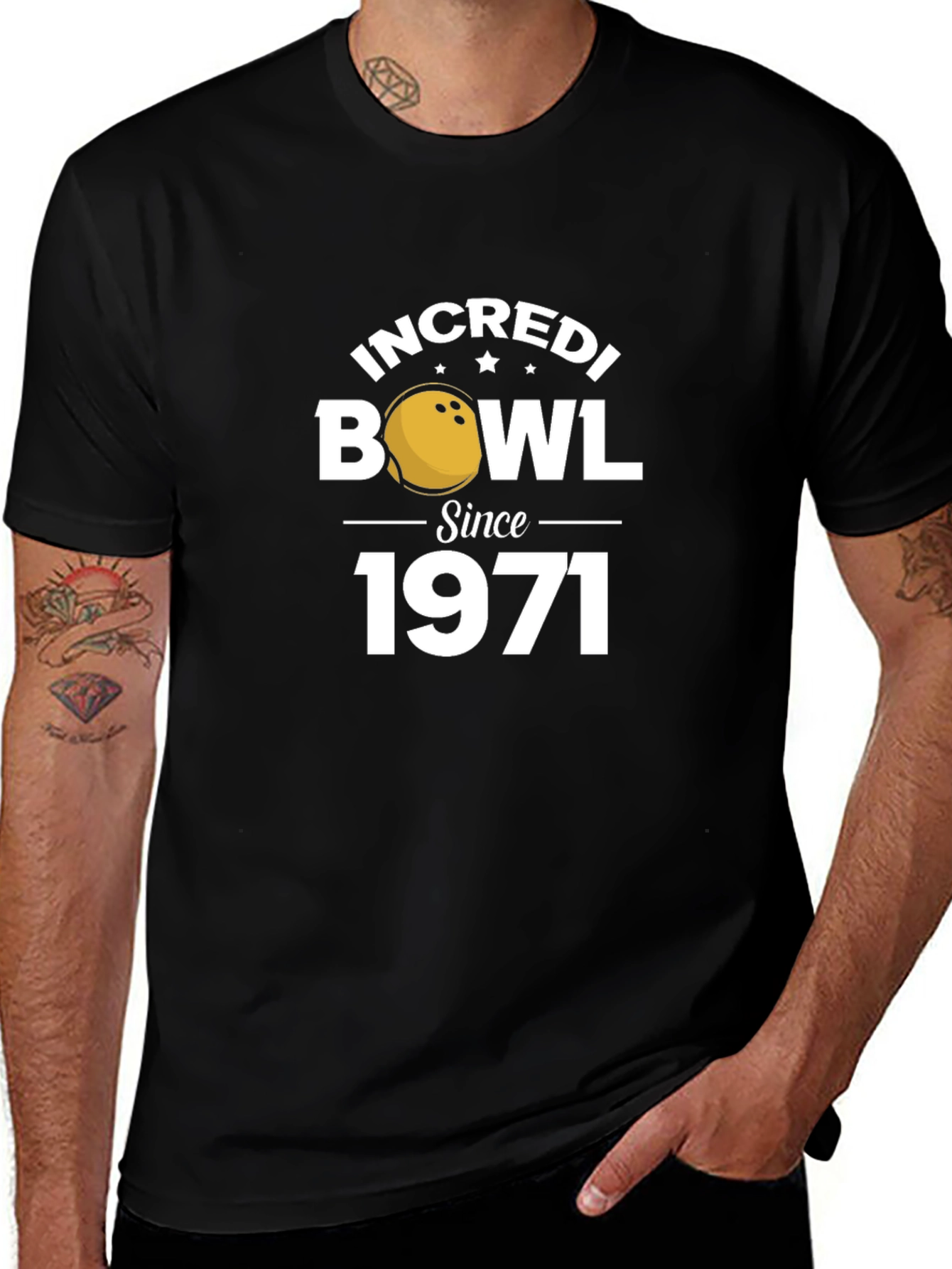 Variant 8 of Incredible Bowling T-Shirt - Since 1971