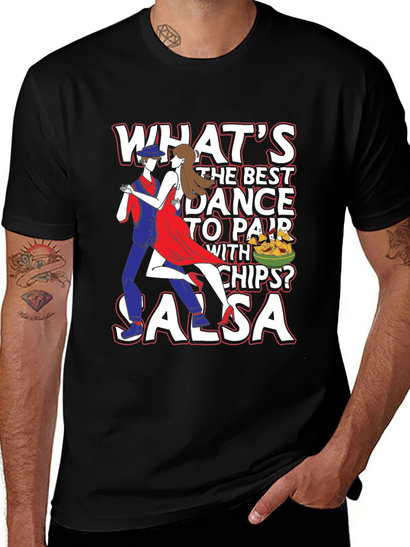 Variant 7 of What's the Best Dance Salsa T-Shirt