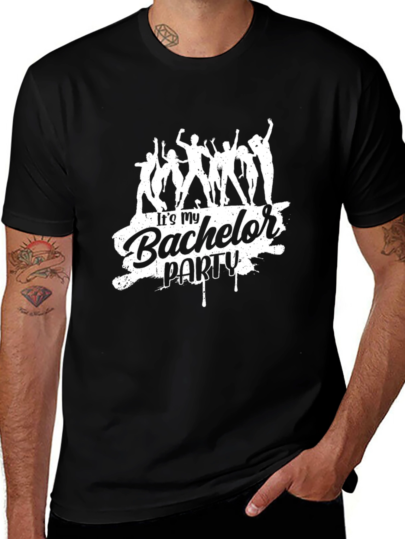 Variant 24 of Bachelor Party T-Shirt - Celebration Design