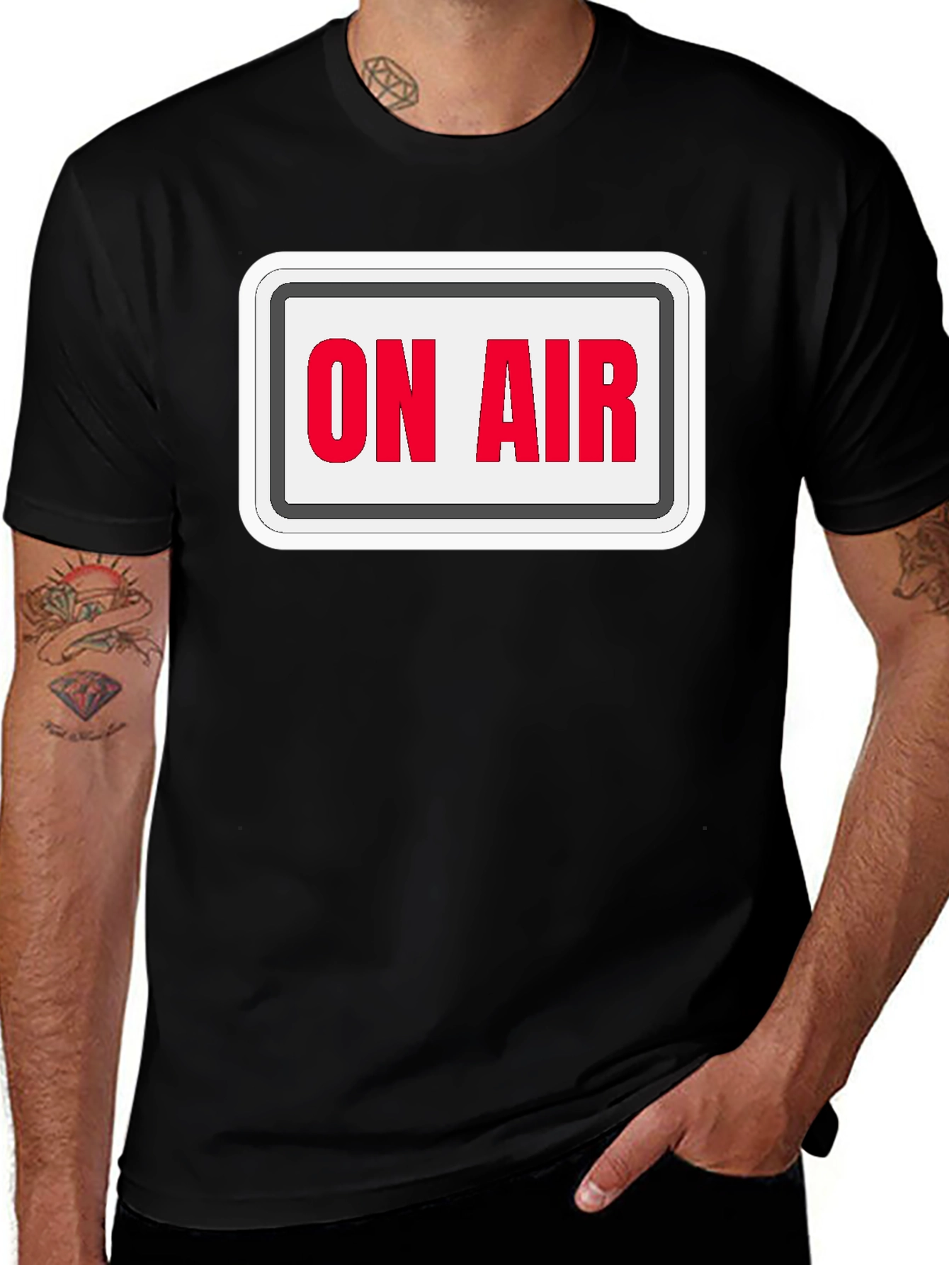 On Air Graphic T-Shirt - Radio Broadcast Tee