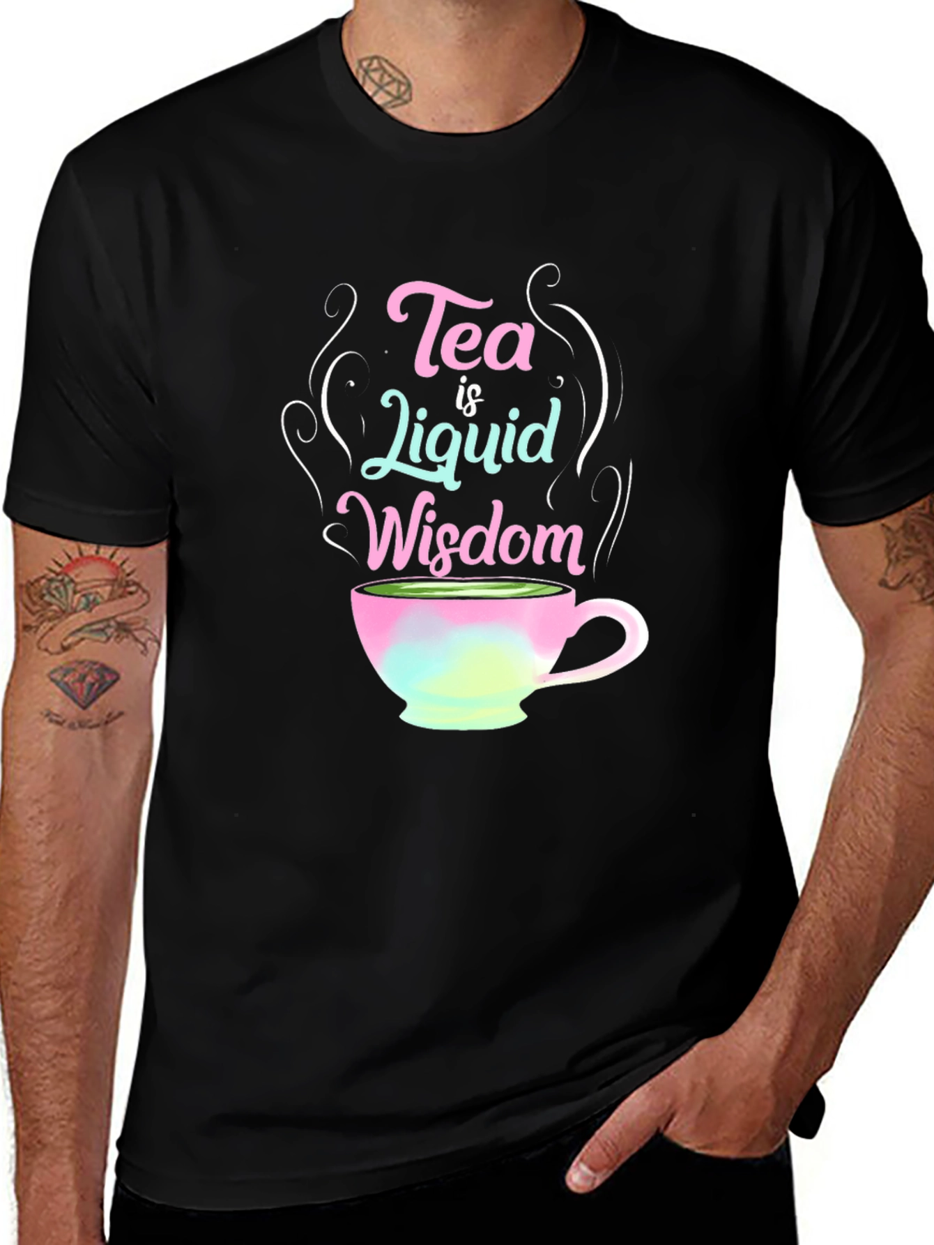 Tea is Liquid Wisdom Graphic Tee