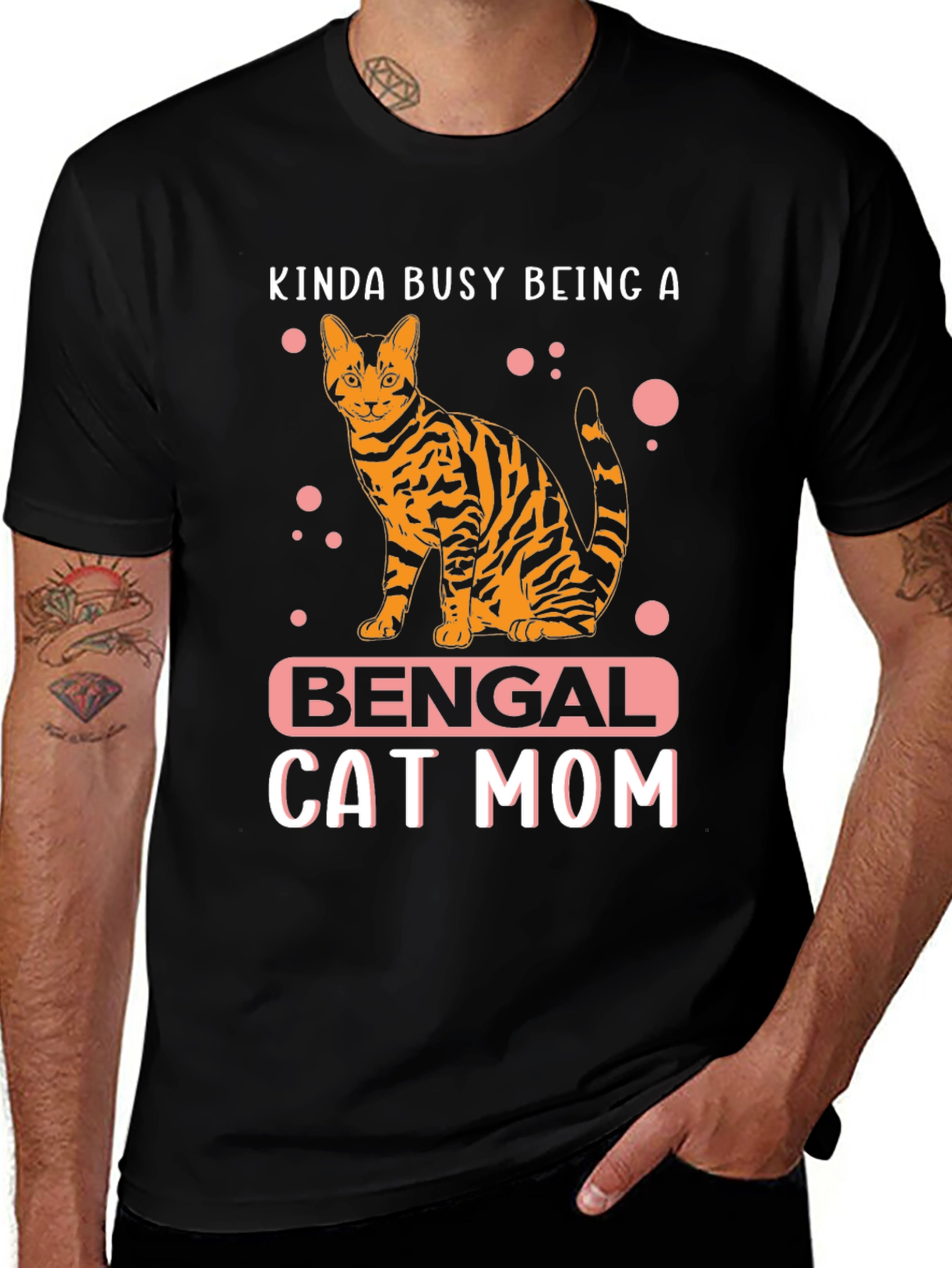 Bengal Cat Mom T-Shirt