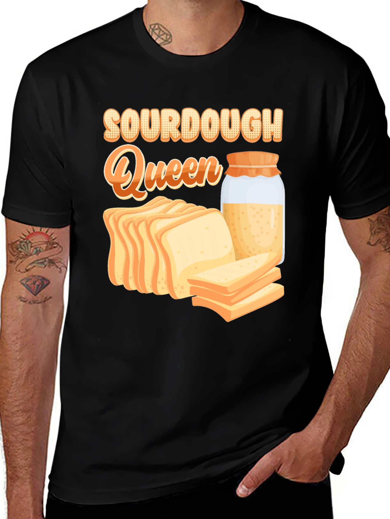 Sourdough Queen Graphic Tee