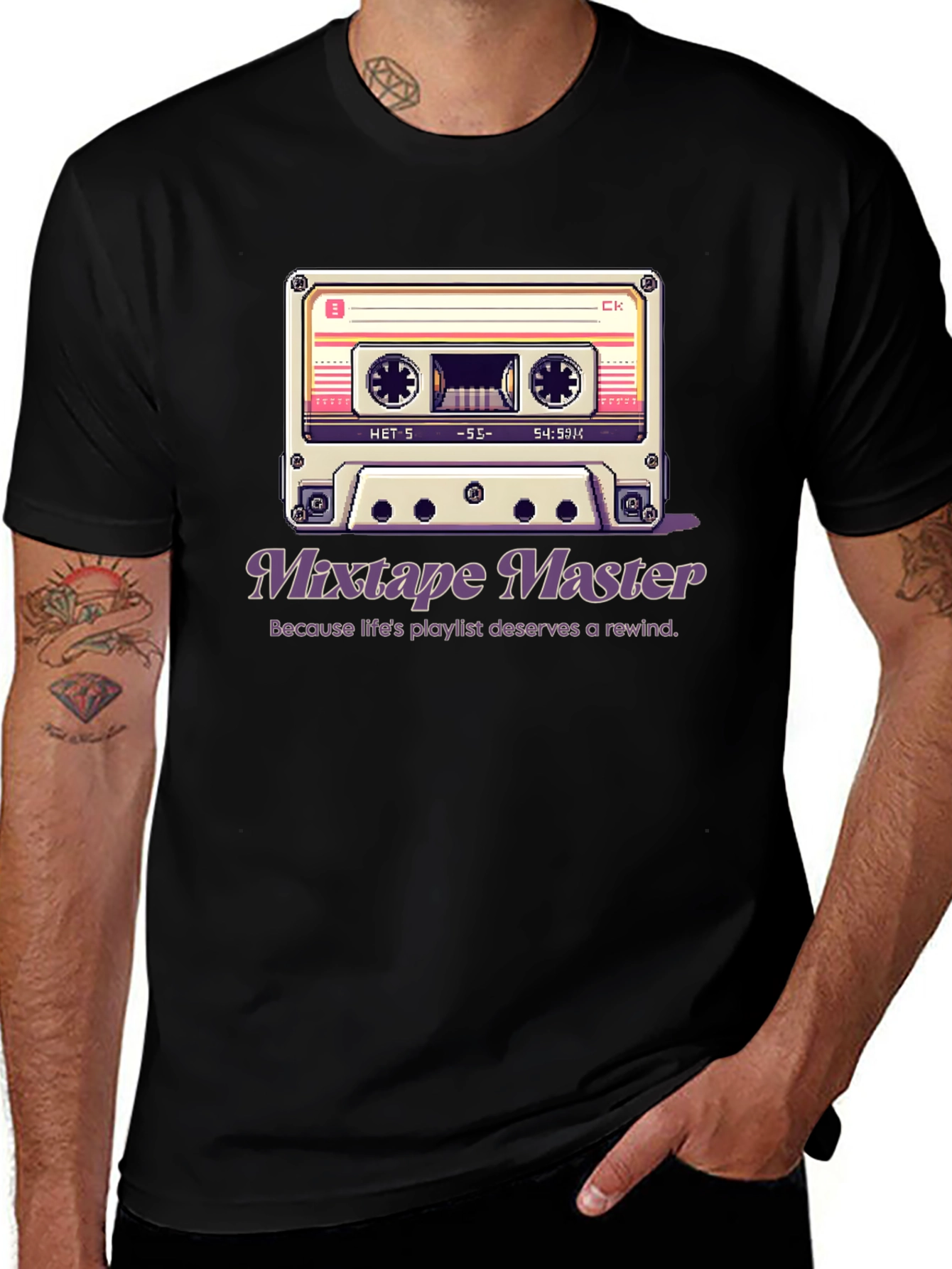 Variant 25 of Retro Mixtape Master T-Shirt