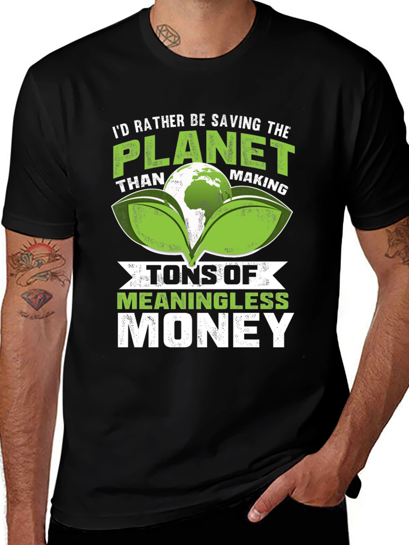 Variant 30 of Save the Planet T-Shirt