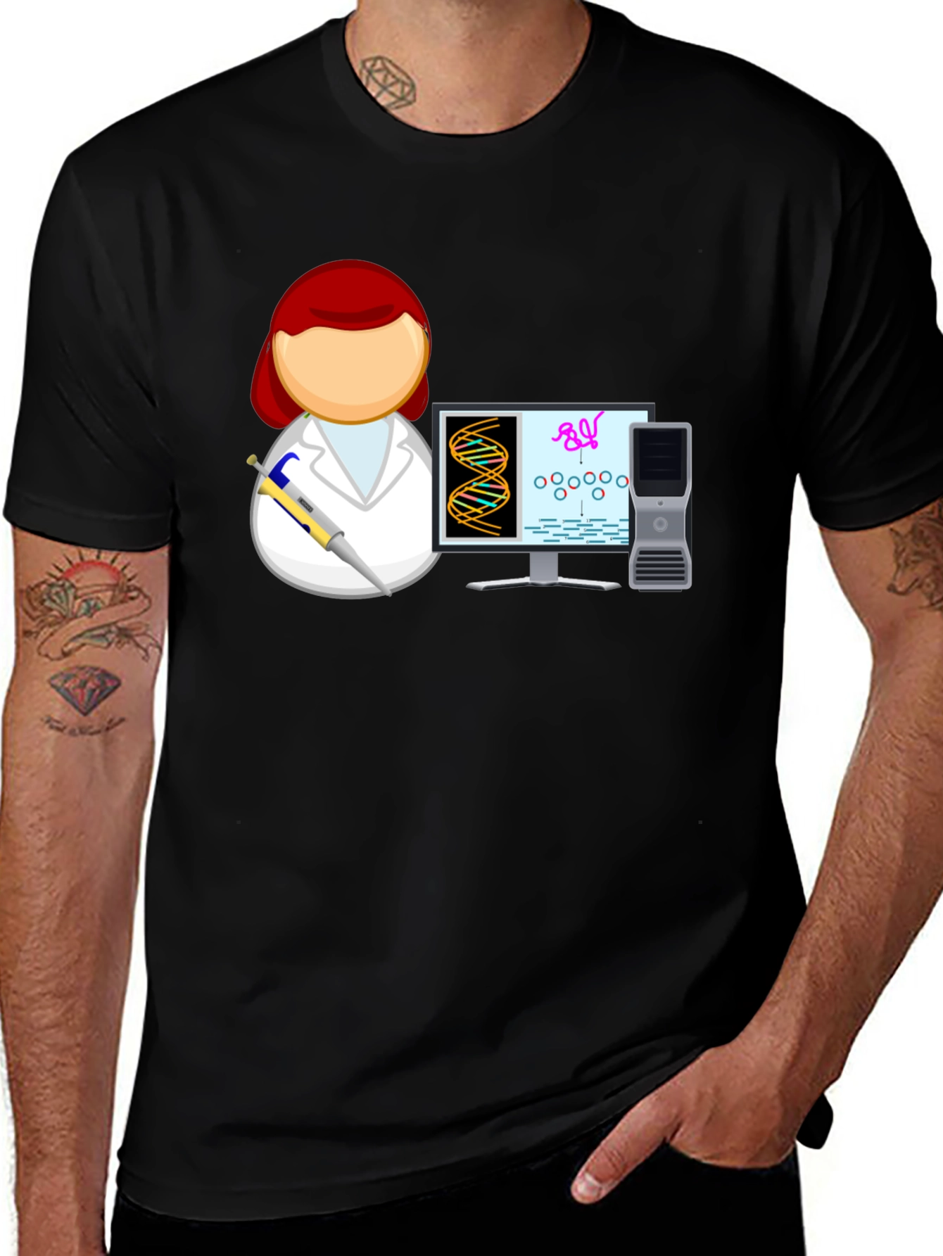 Variant 20 of Science Lab T-Shirt, Experiment Tee