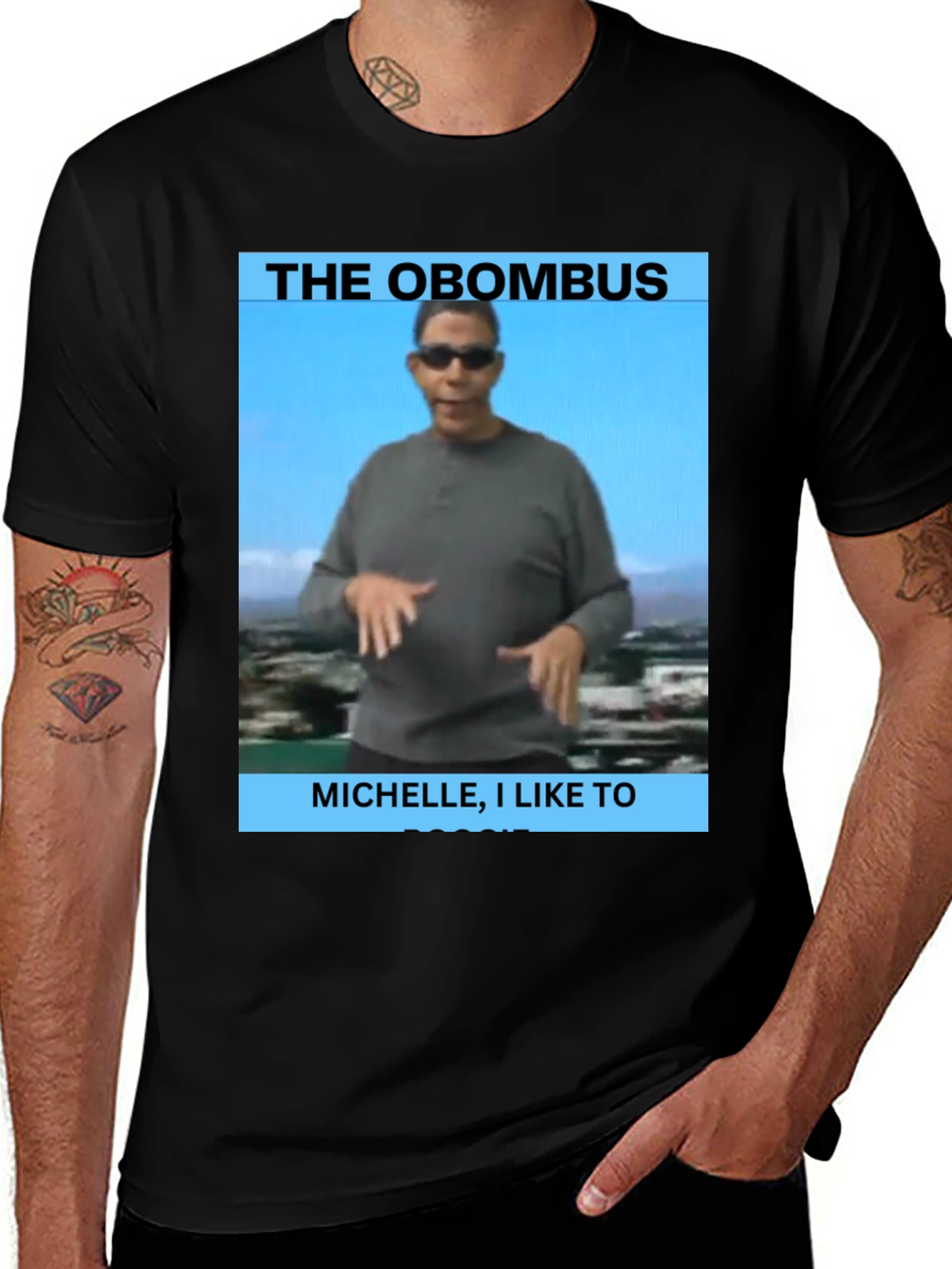 Variant 3 of The Obombus T-Shirt - Fun Novelty Tee