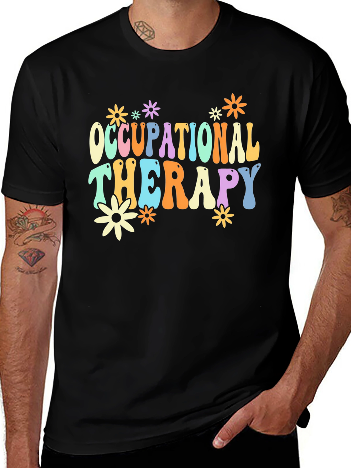 Variant 14 of Occupational Therapy Retro Graphic Tee