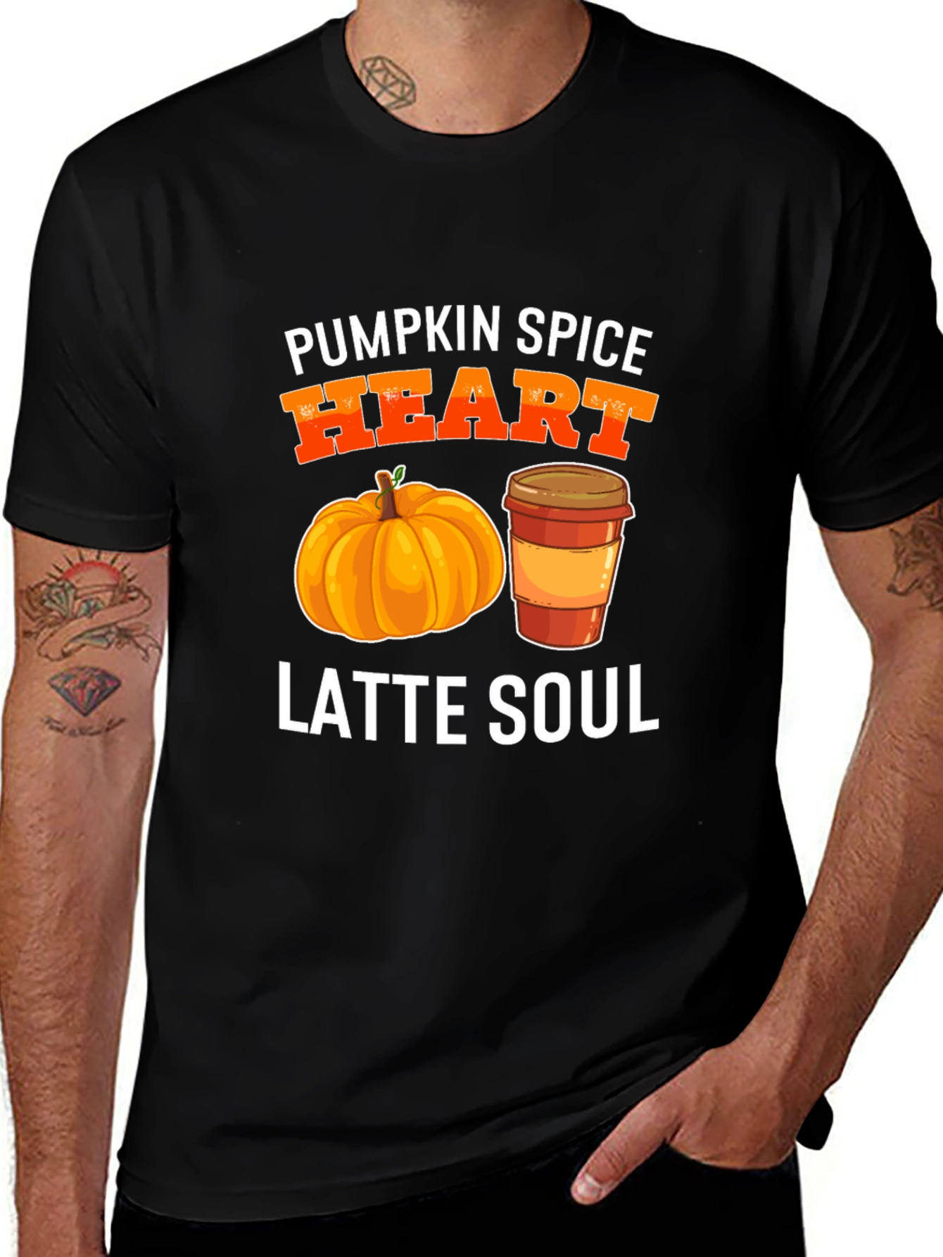 Variant 5 of Pumpkin Spice Latte Soul Graphic T-Shirt
