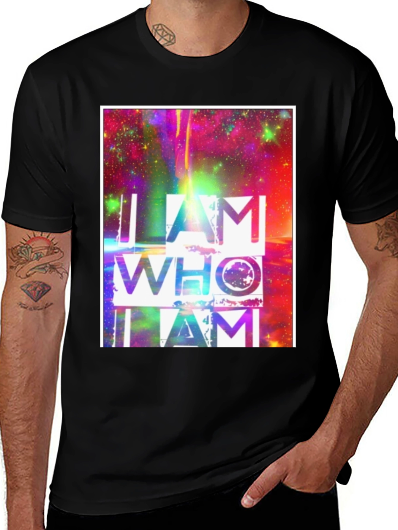 Variant 6 of I AM WHO I AM Graphic Tee