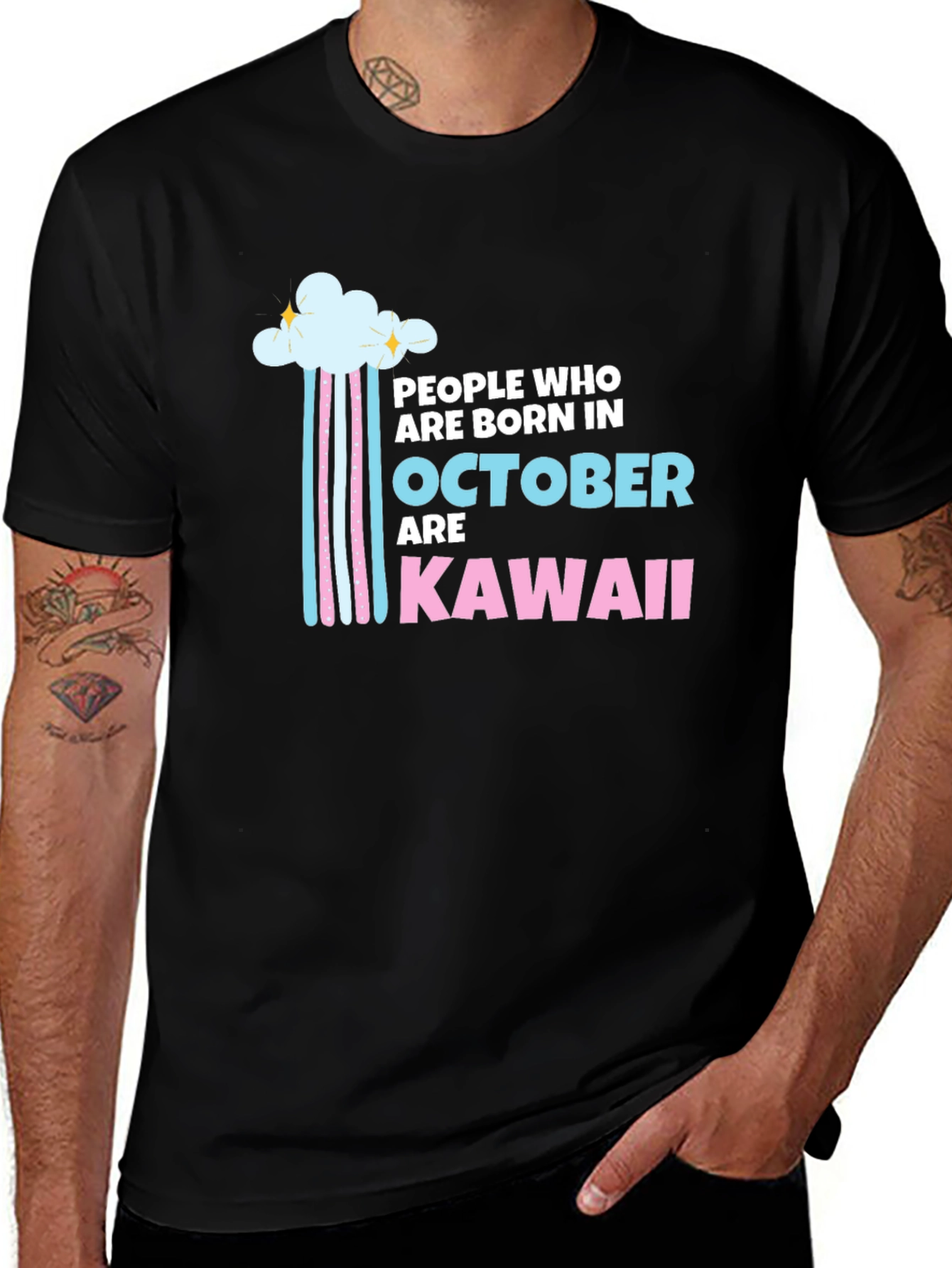 Variant 18 of October Kawaii T-Shirt