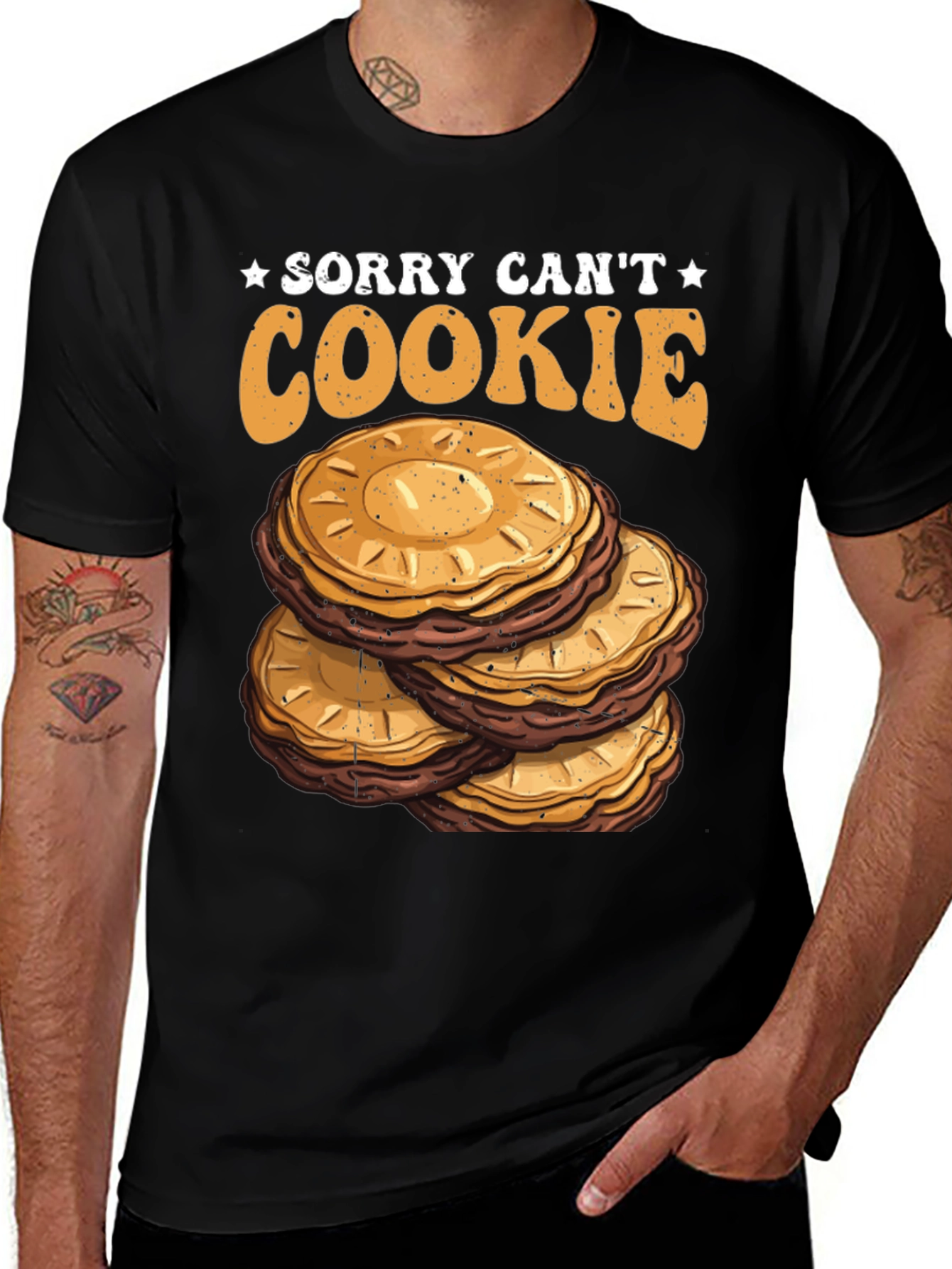 Variant 8 of Sorry Can't Cookie T-Shirt