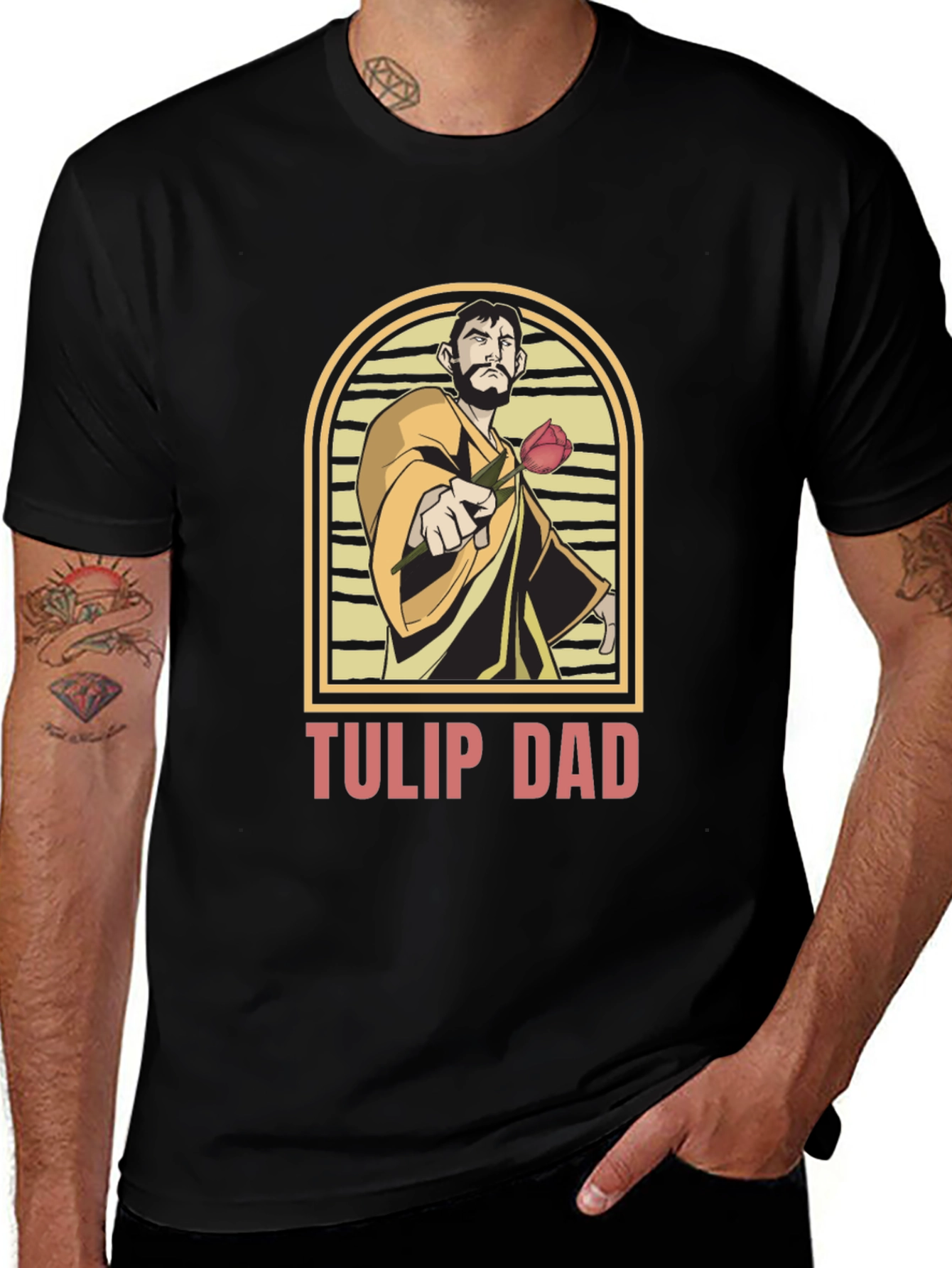 Variant 16 of Tulip Dad Graphic Tee - Men's