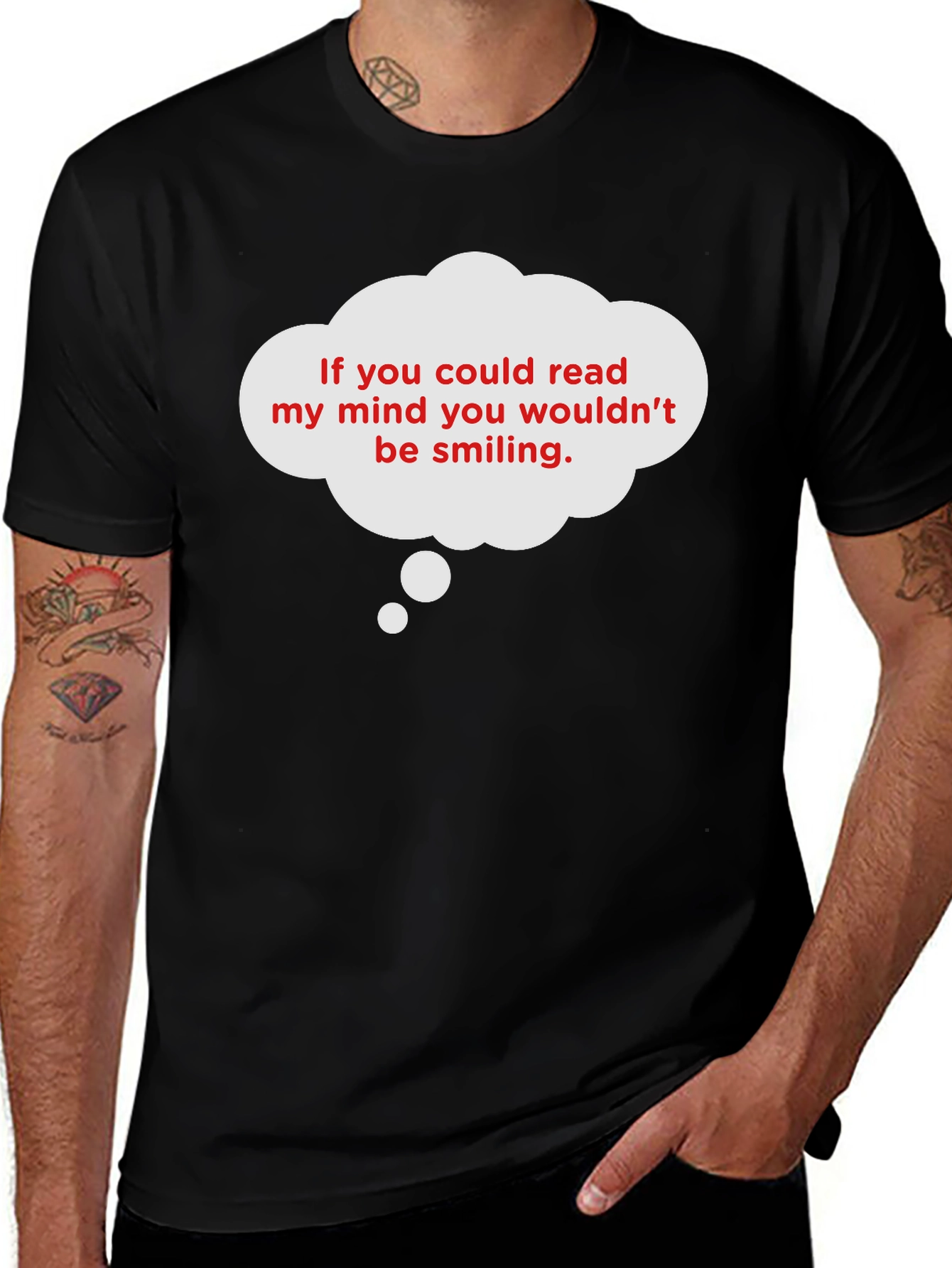 Variant 17 of Funny "Read My Mind" Graphic T-Shirt