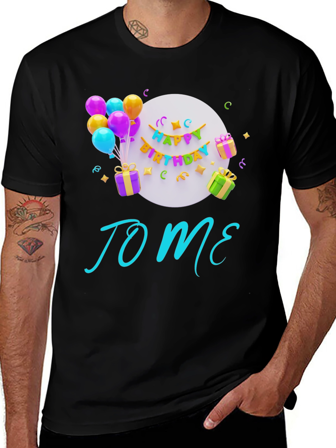 Variant 23 of Happy Birthday T-shirt - Party Ready