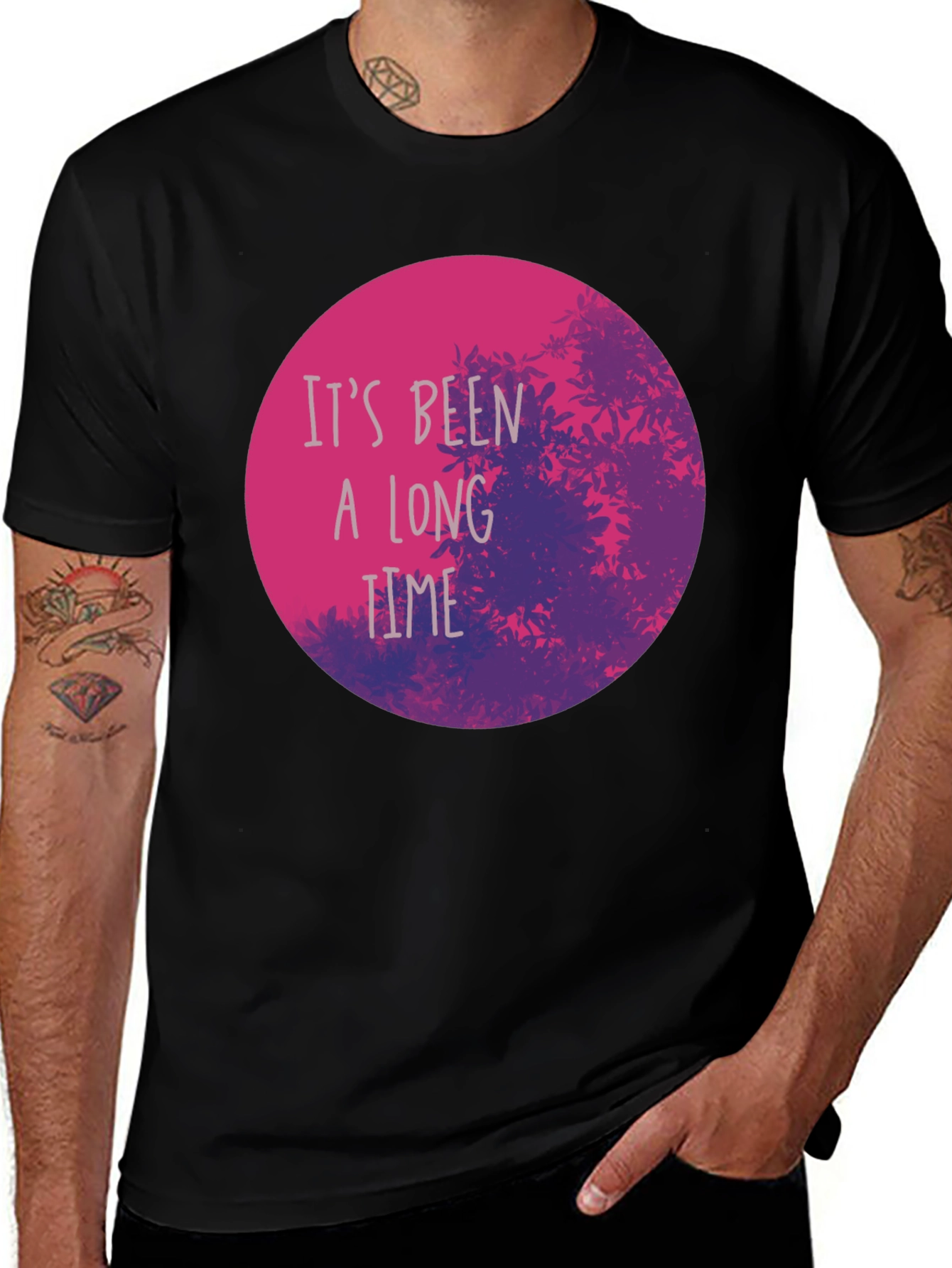Variant 27 of It's Been a Long Time Circle Tee