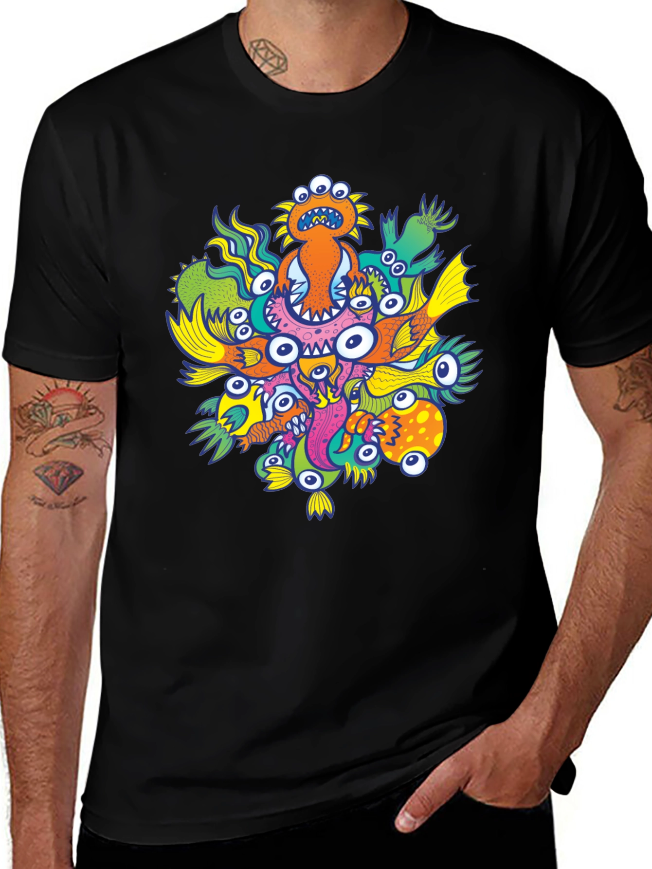 Monster Mayhem Graphic Tee