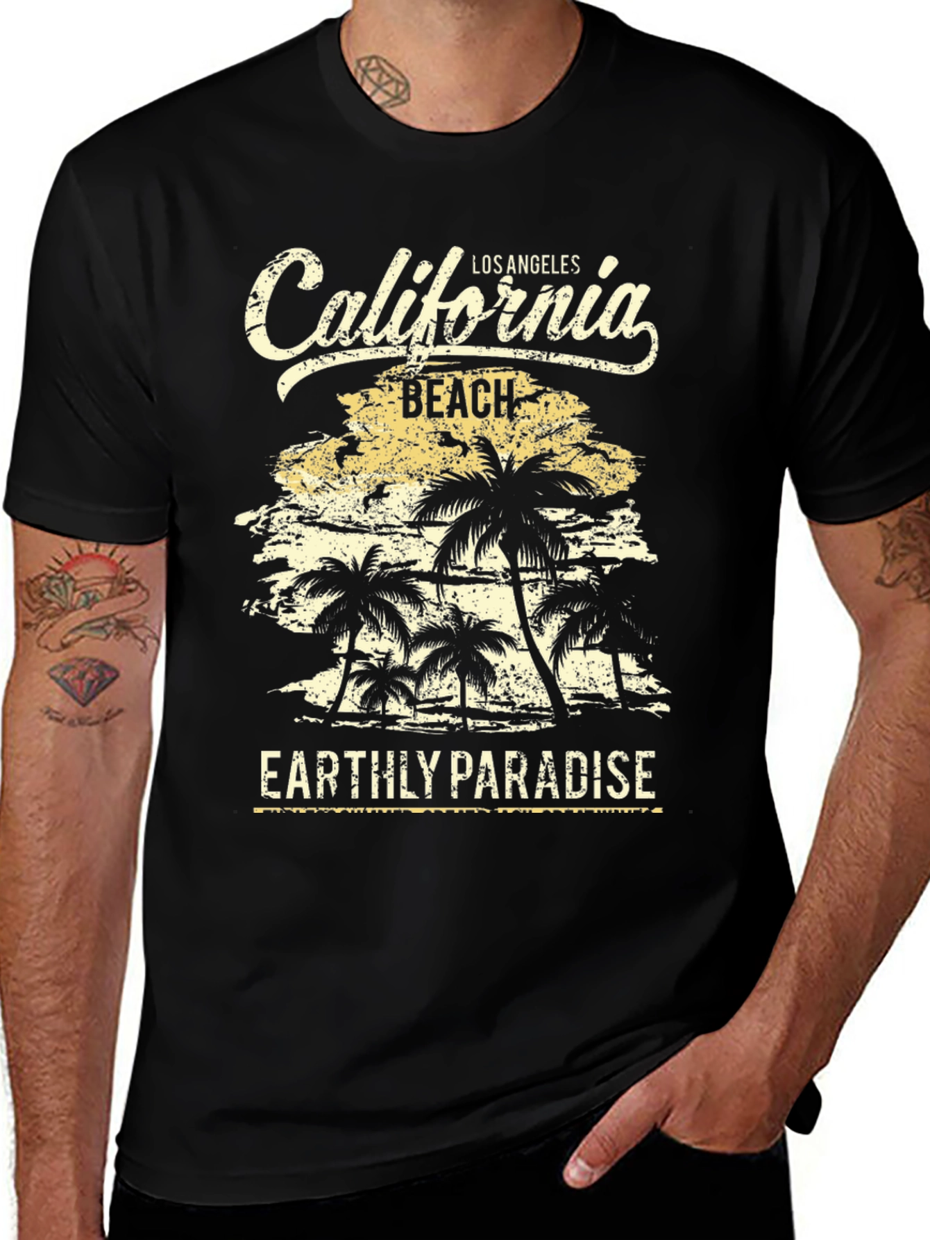 Variant 26 of California Beach Graphic T-Shirt