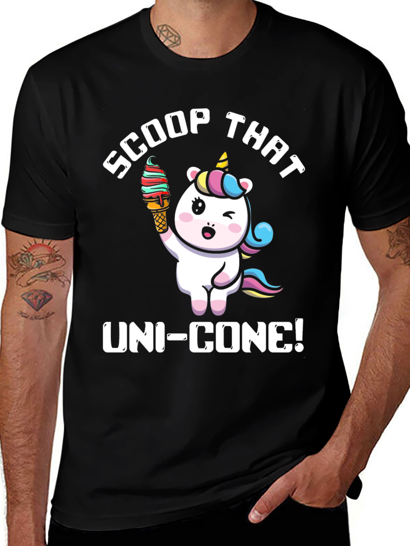 Variant 18 of Scoop That Uni-Cone! Graphic T-Shirt