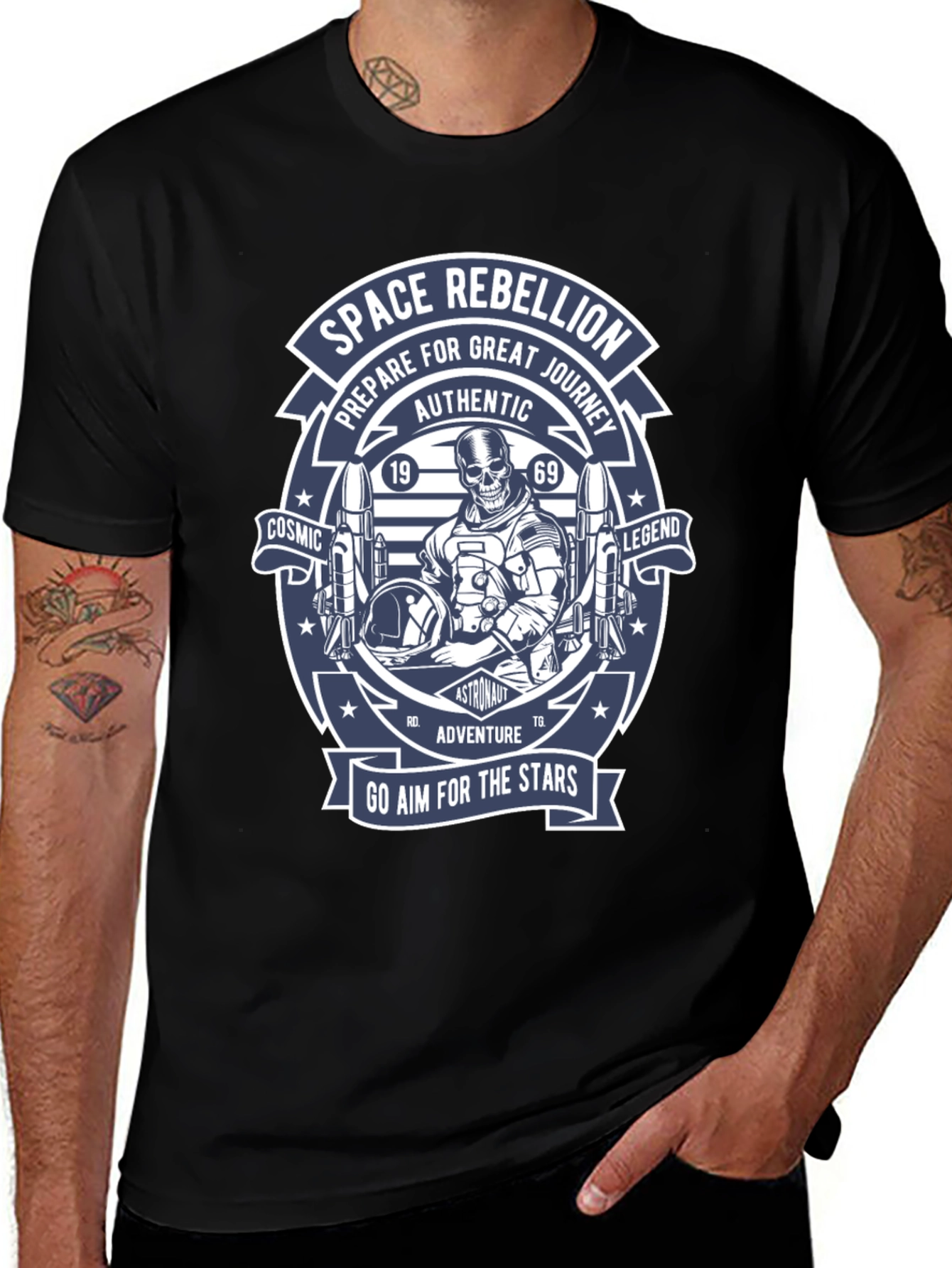 Variant 13 of Space Rebellion Graphic T-Shirt