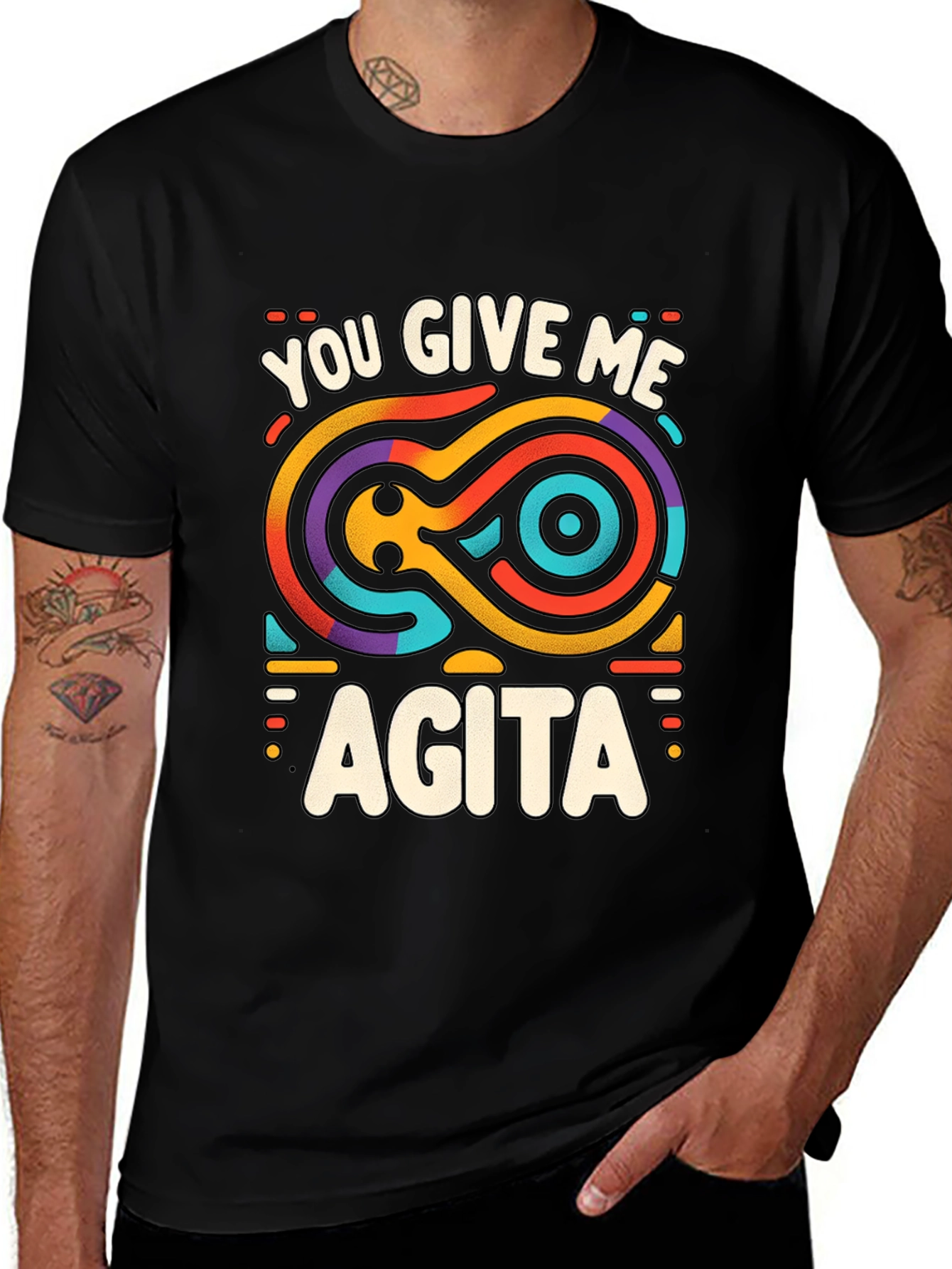 Variant 15 of You Give Me Agita Graphic Tee