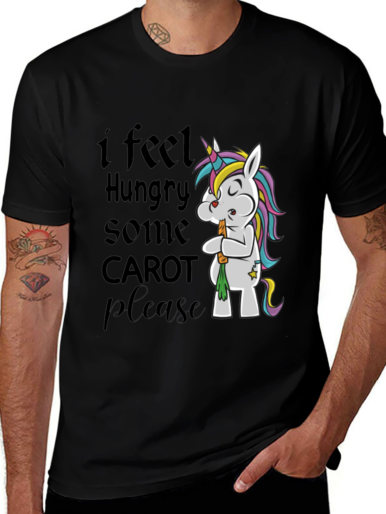 Variant 30 of Hungry Unicorn Carrot T-Shirt