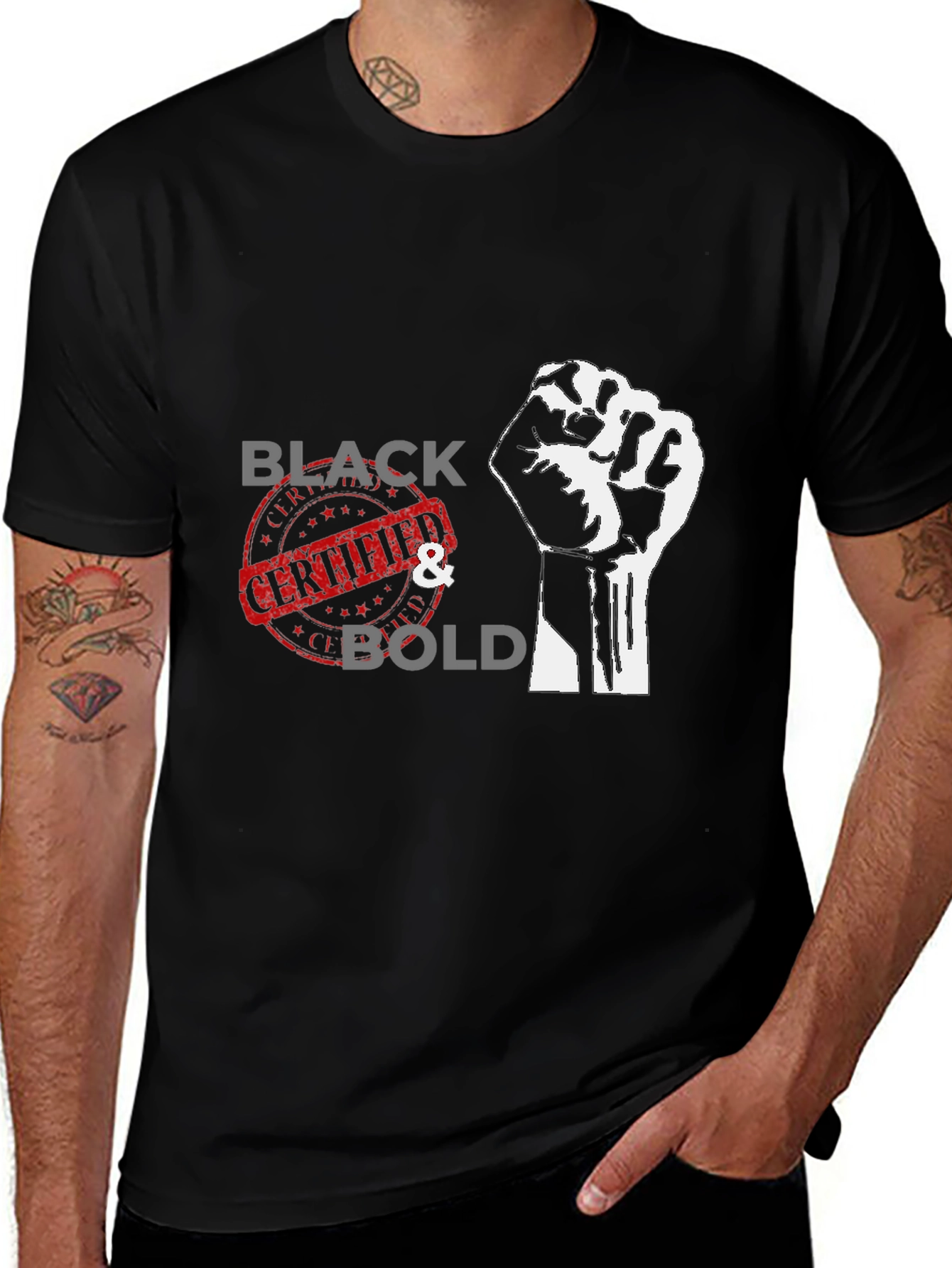 Variant 5 of Black and Bold Graphic Tee