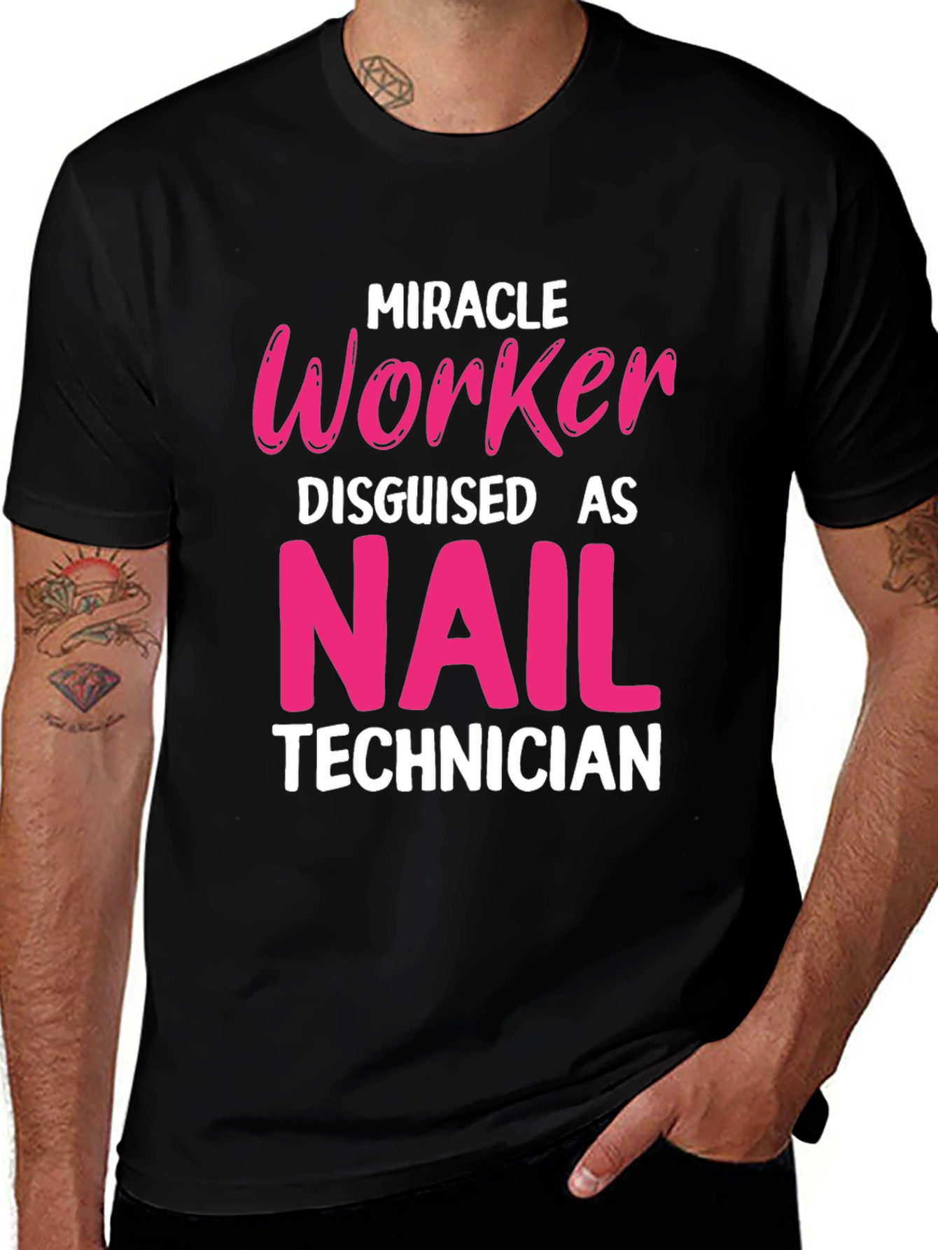 Miracle Worker Nail Technician T-Shirt