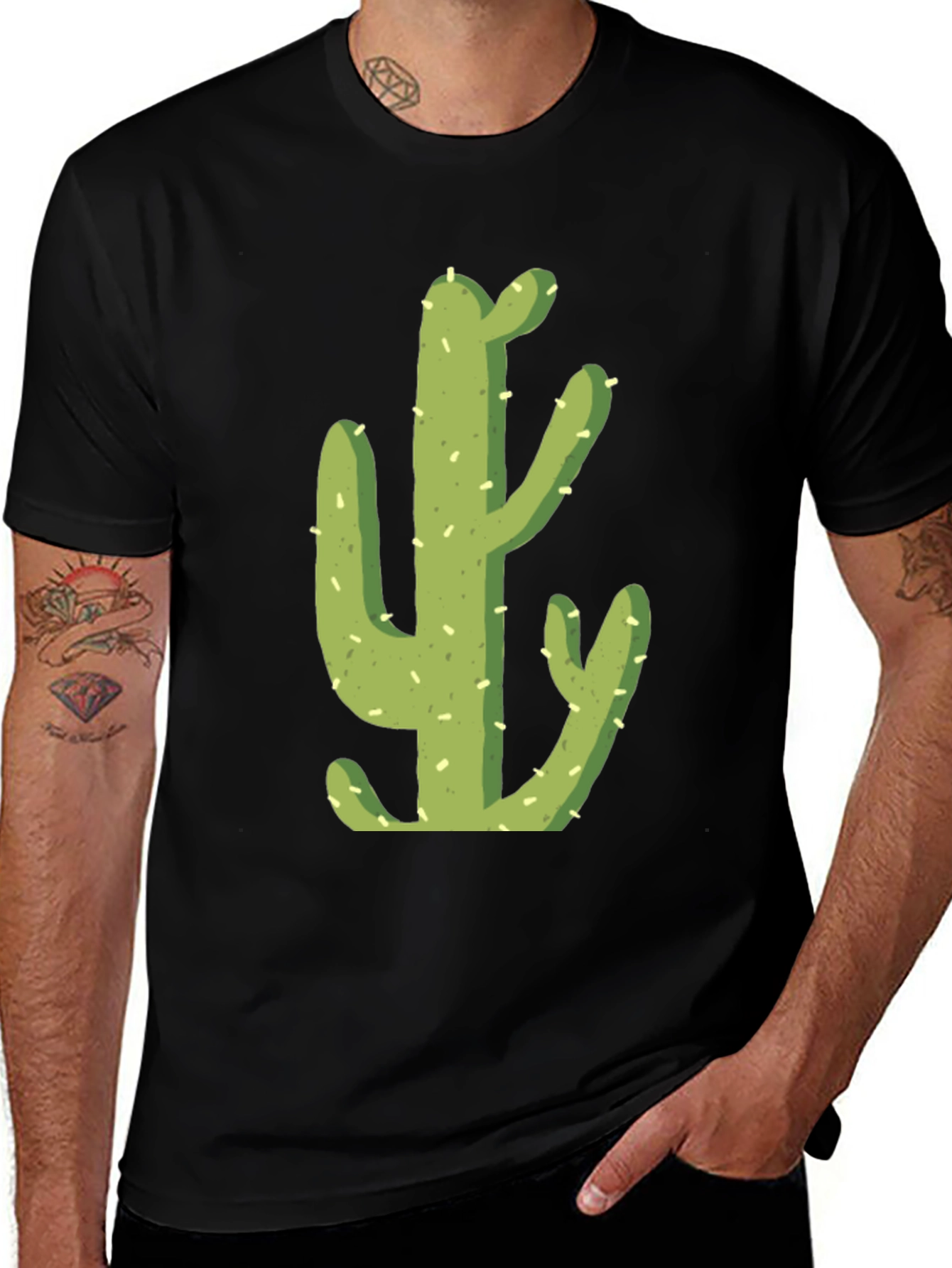 Variant 16 of Cactus Graphic Tee - Desert Vibes
