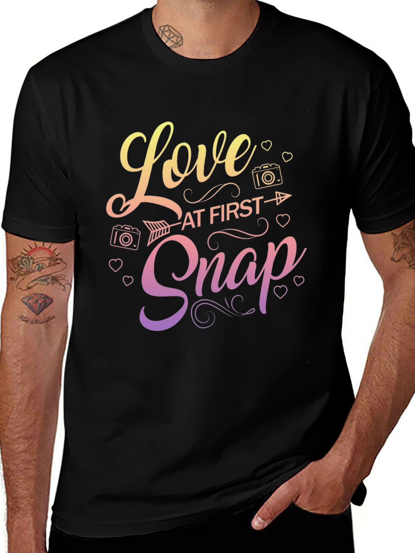 Variant 21 of Love At First Snap Graphic Tee
